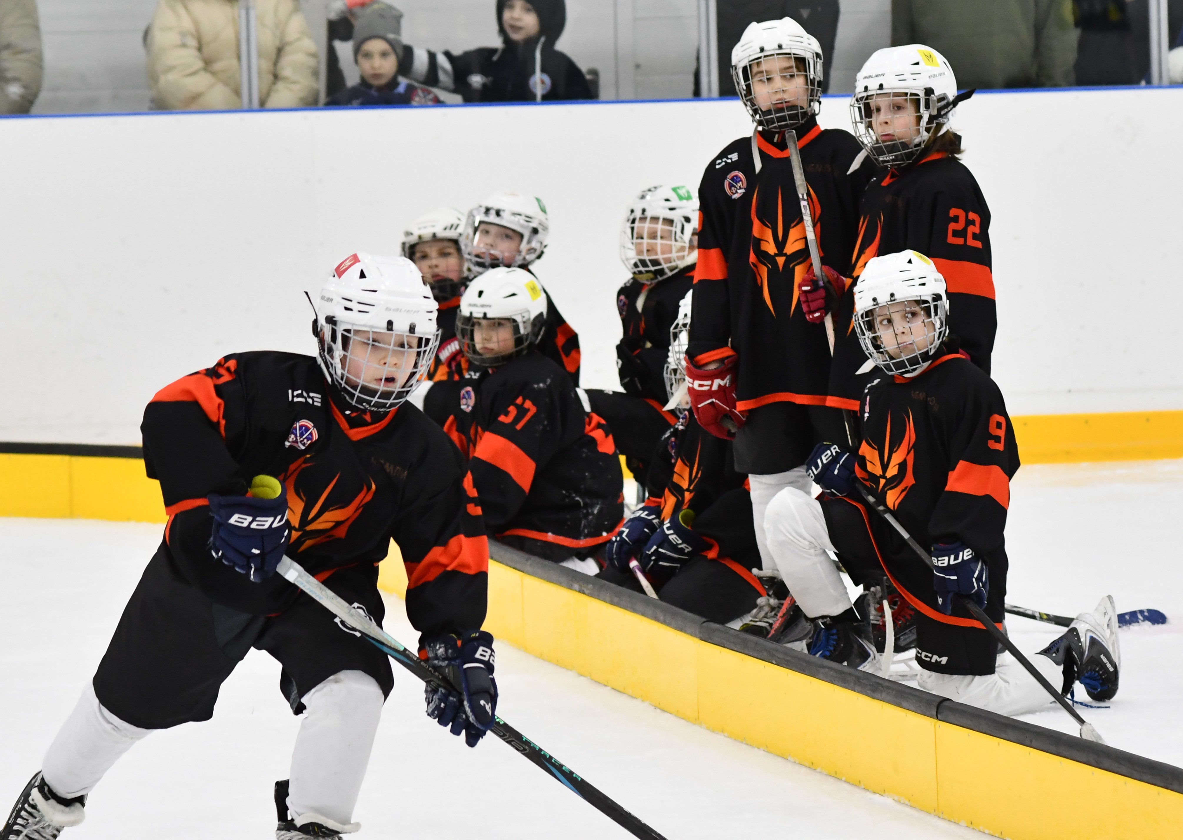 Фото: Первый игровой день второго этапа Кубка ФХМ среди команд 2017 года рождения