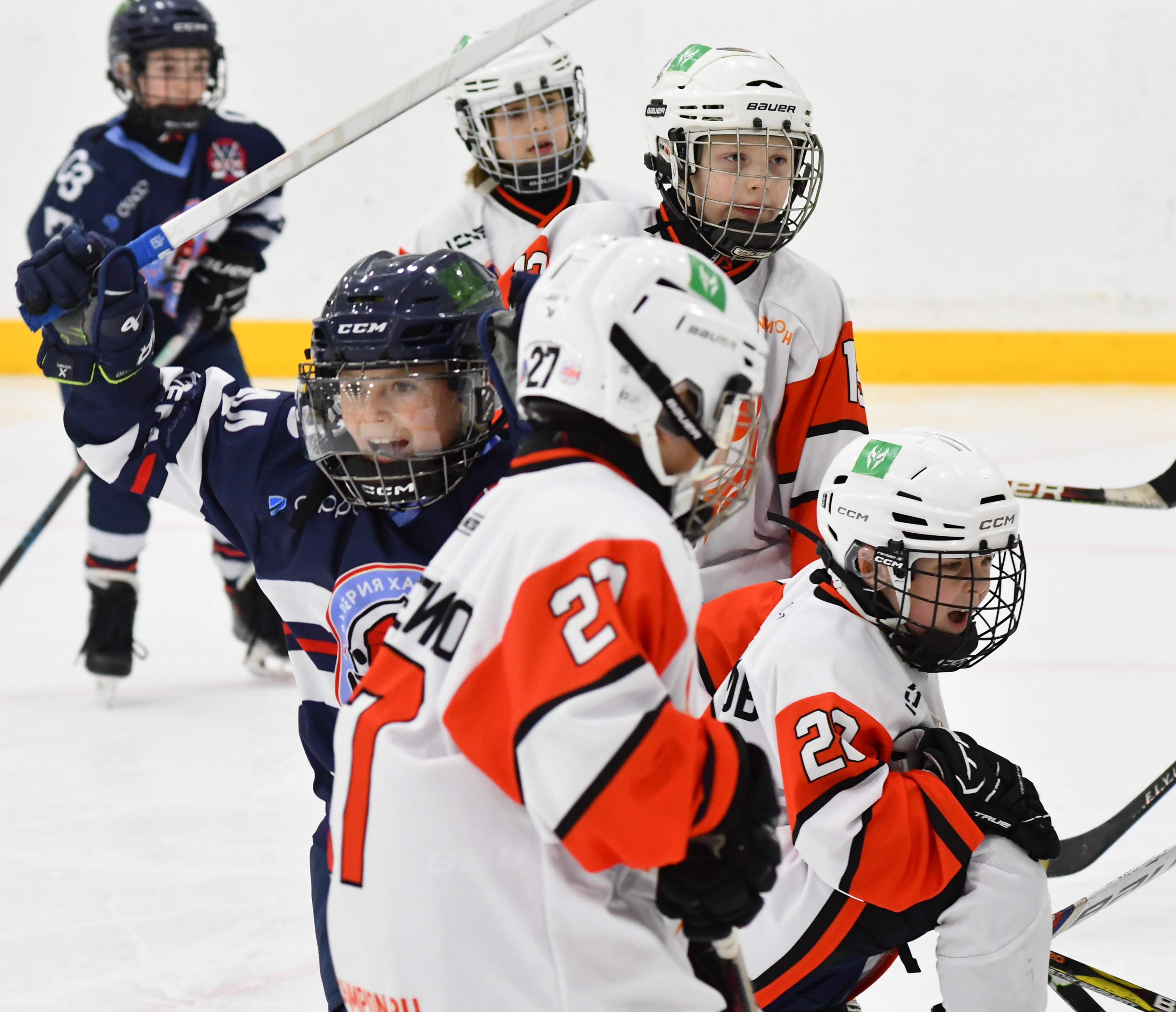 Фото: Первый игровой день второго этапа Кубка ФХМ среди команд 2017 года рождения