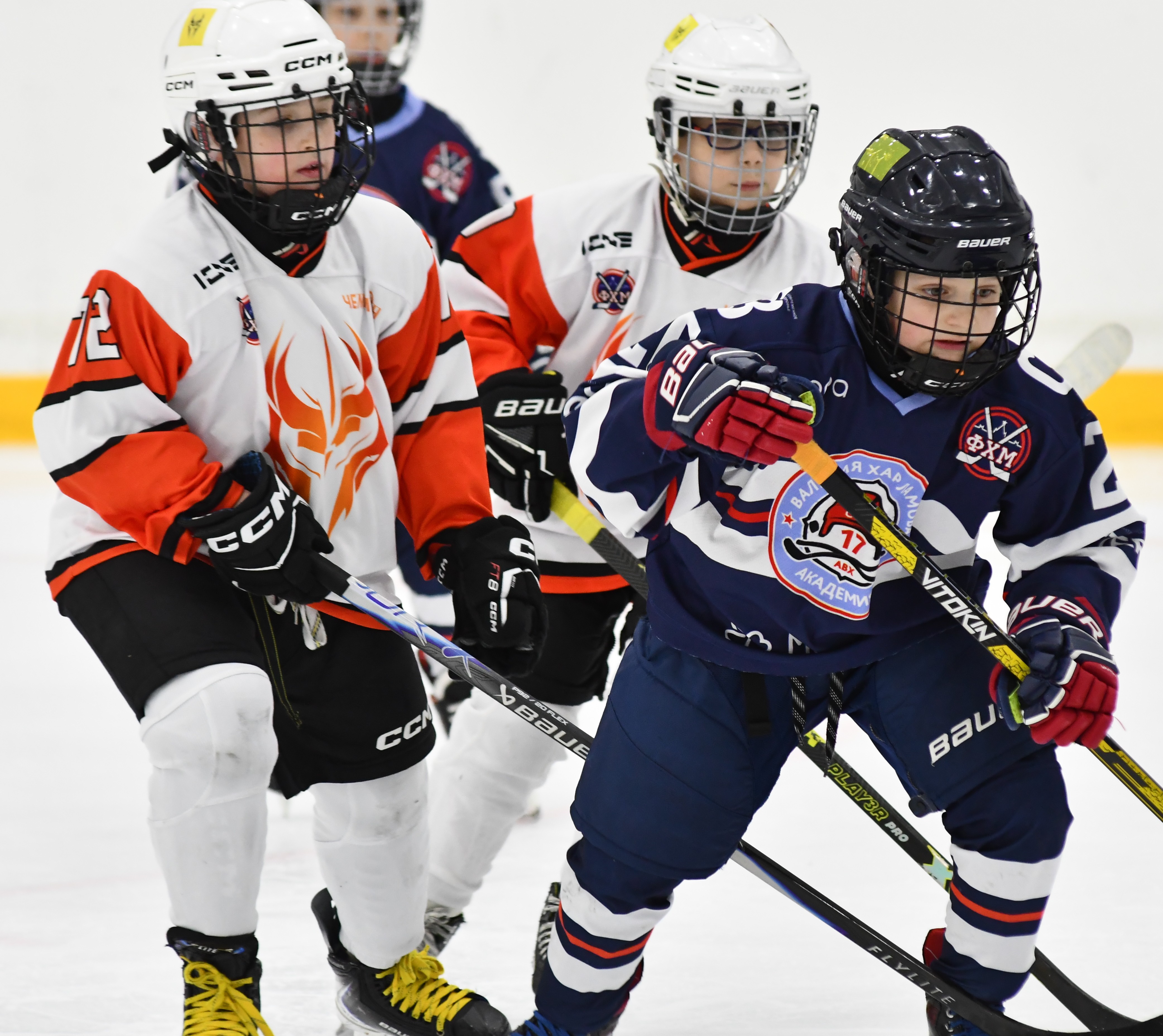 Фото: Первый игровой день второго этапа Кубка ФХМ среди команд 2017 года рождения