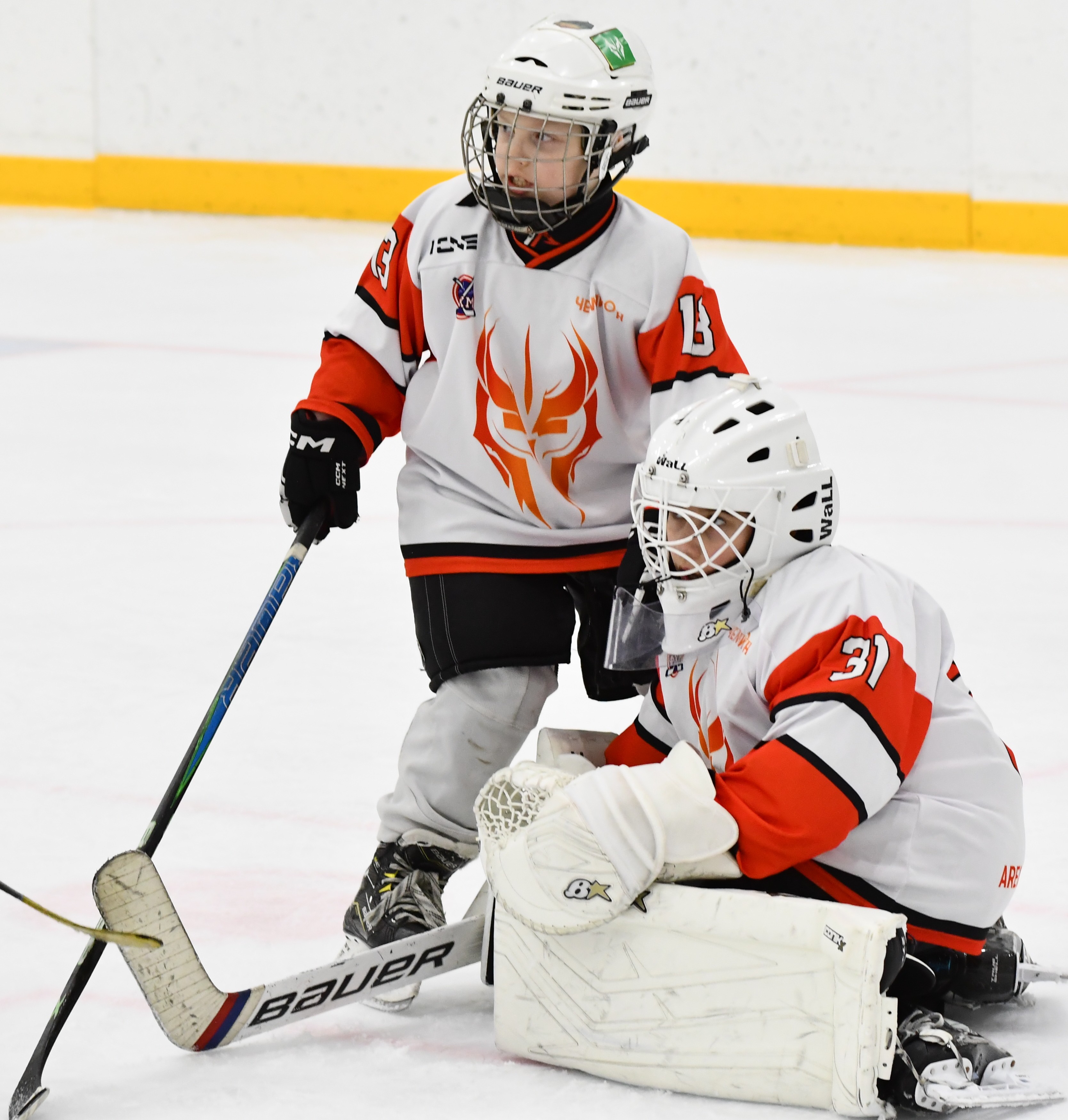 Фото: Первый игровой день второго этапа Кубка ФХМ среди команд 2017 года рождения