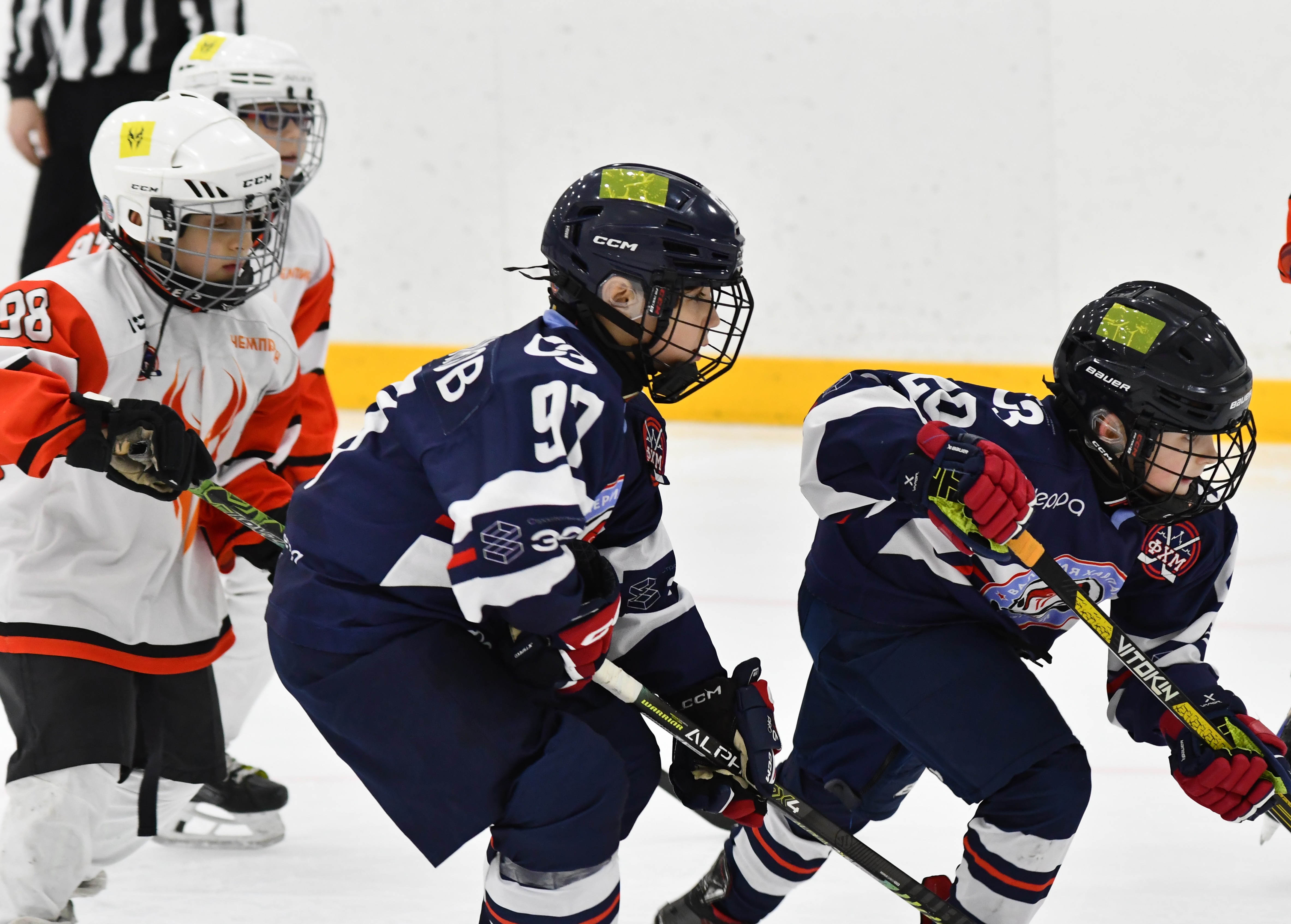 Фото: Первый игровой день второго этапа Кубка ФХМ среди команд 2017 года рождения