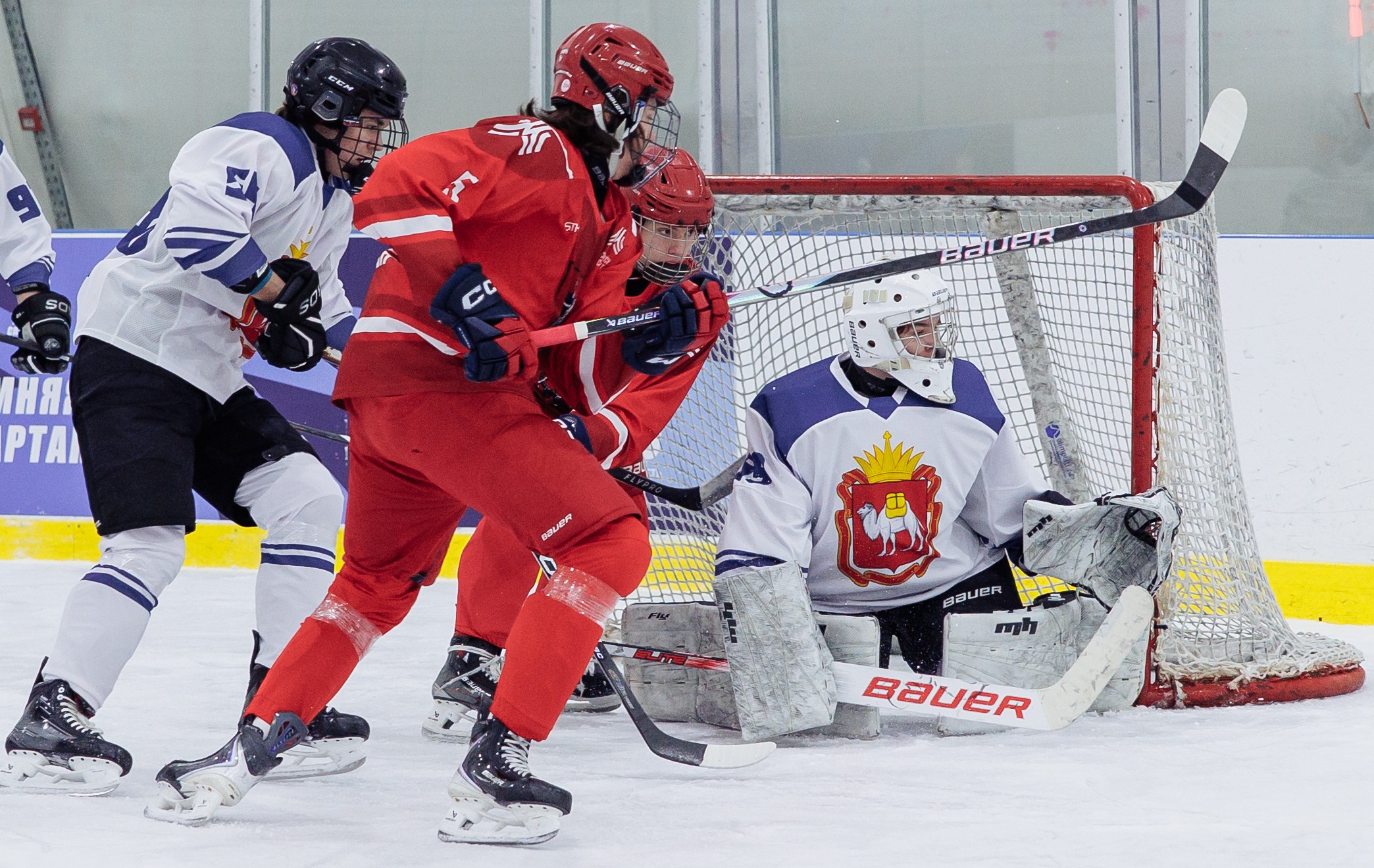 Фото: Первый игровой день сборной Москвы-2011 на зимней Спартакиаде учащихся (3x3)