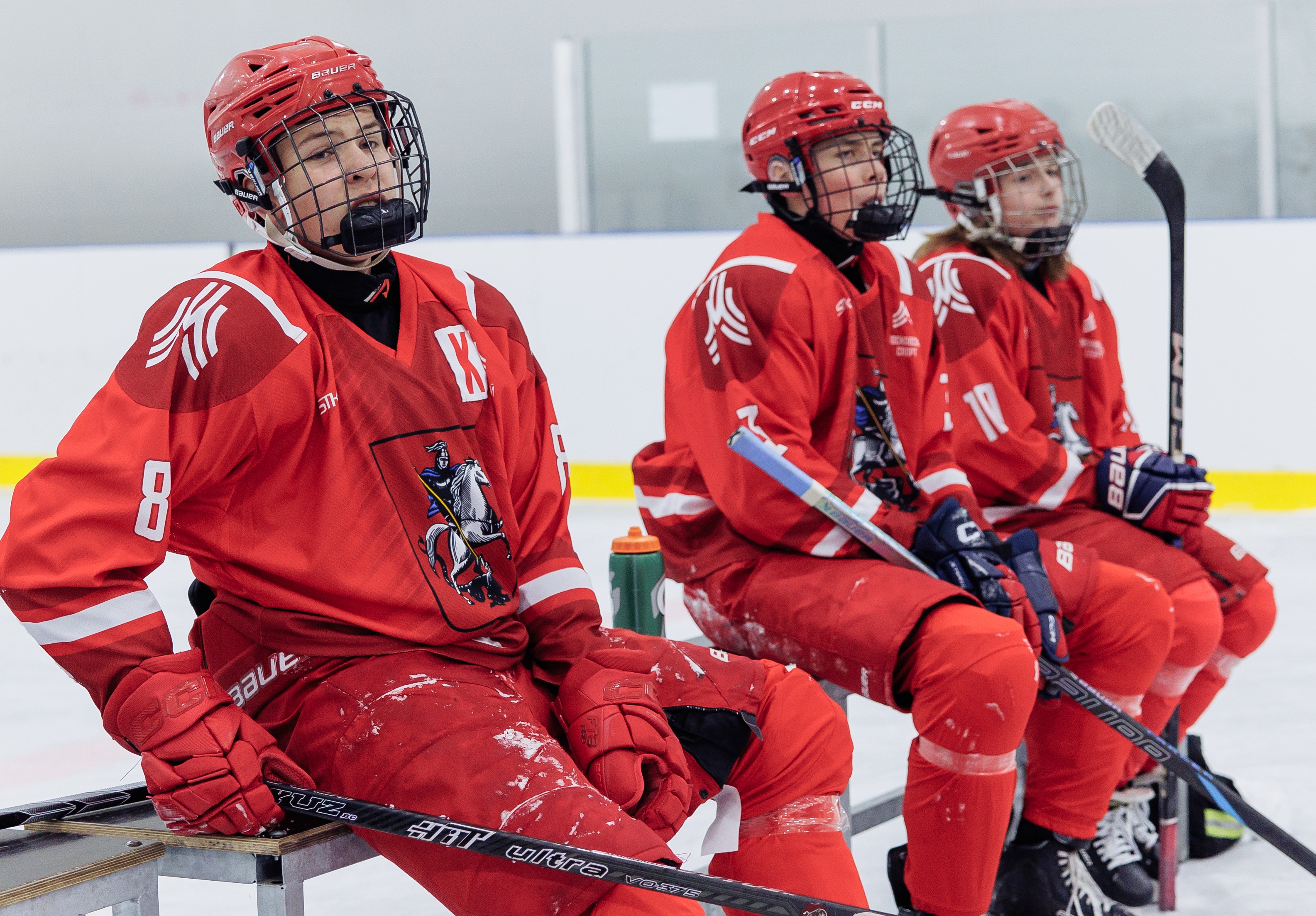 Фото: Первый игровой день сборной Москвы-2011 на зимней Спартакиаде учащихся (3x3)