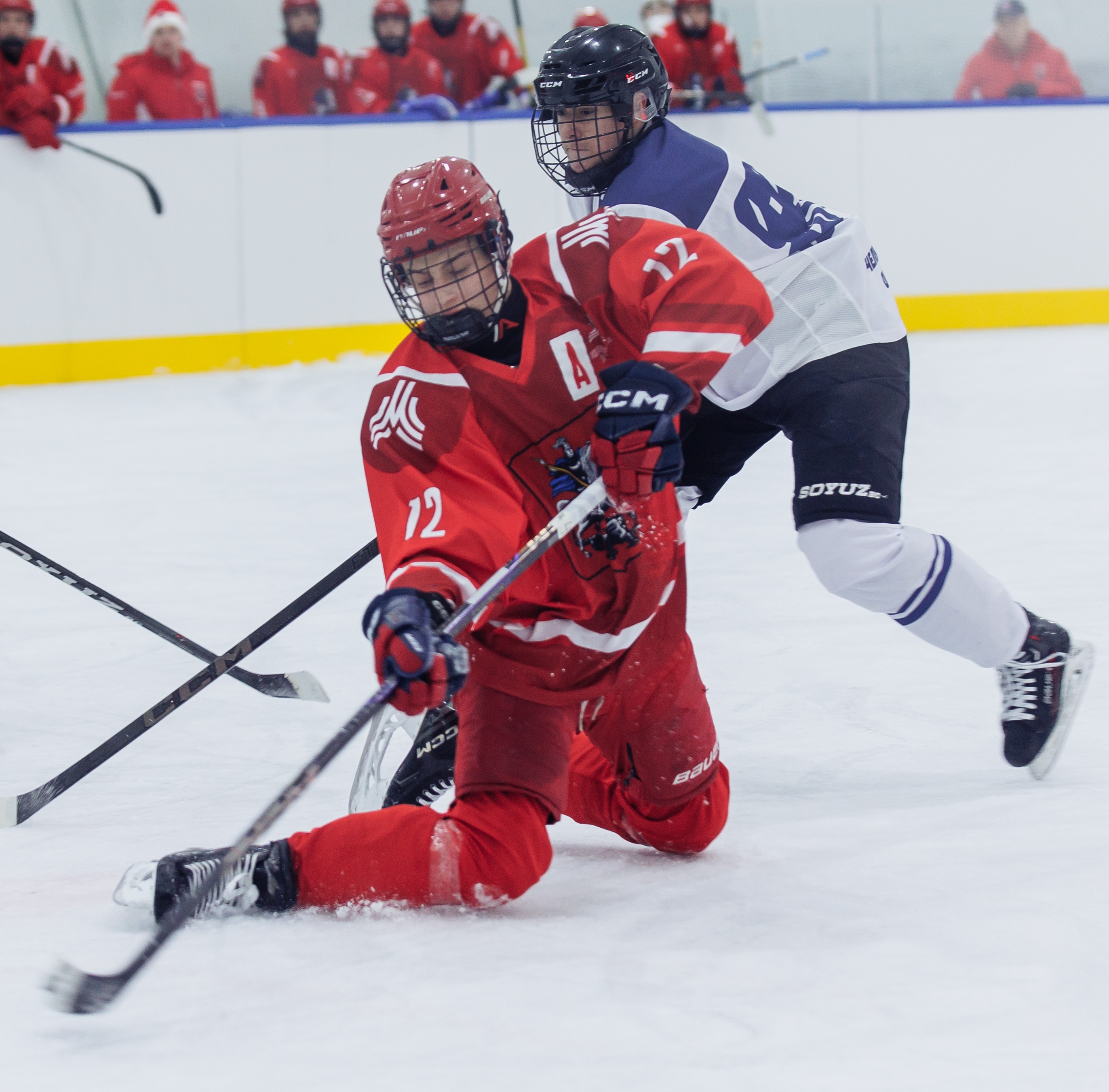 Фото: Первый игровой день сборной Москвы-2011 на зимней Спартакиаде учащихся (3x3)