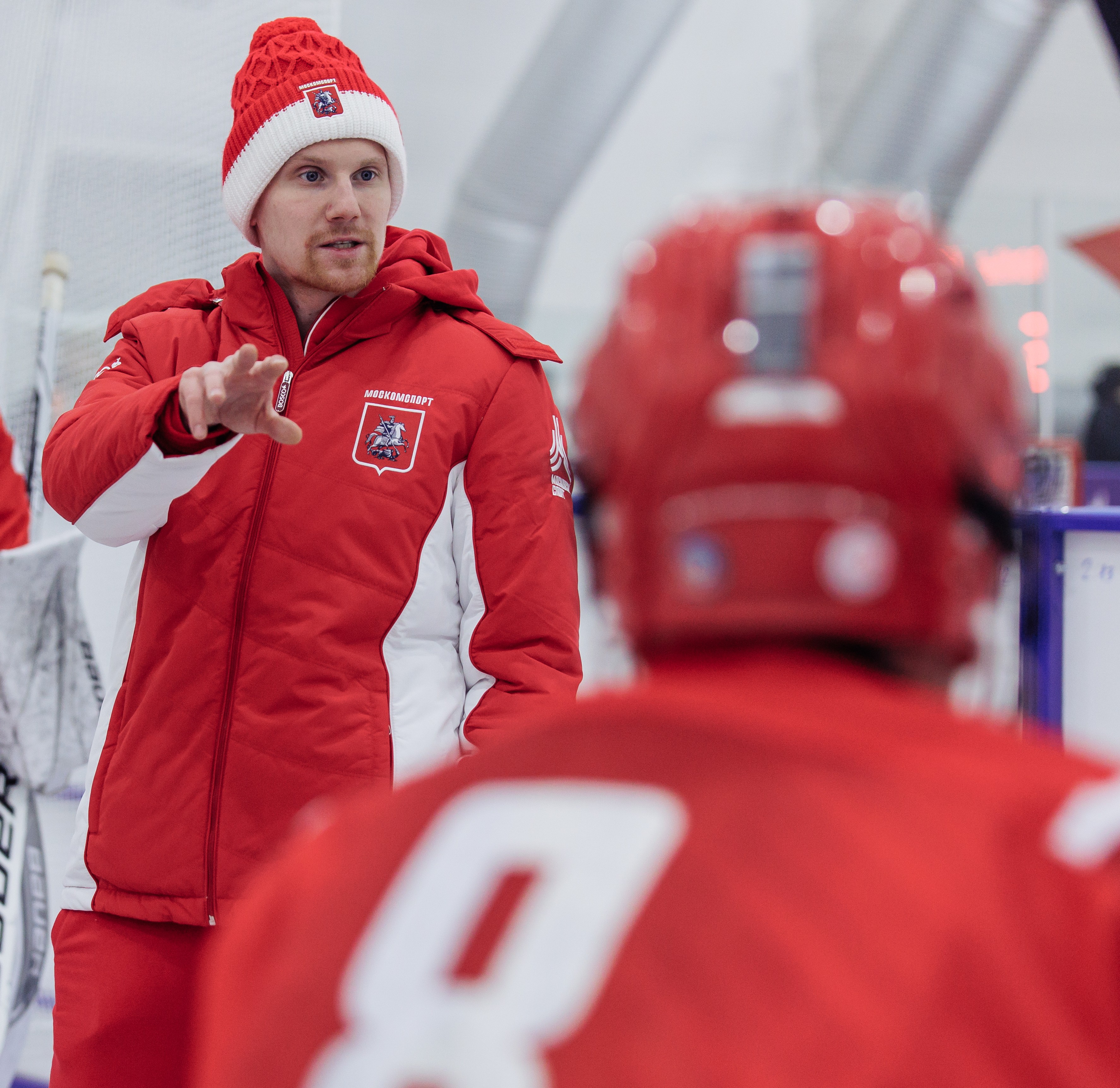 Фото: Первый игровой день сборной Москвы-2011 на зимней Спартакиаде учащихся (3x3)