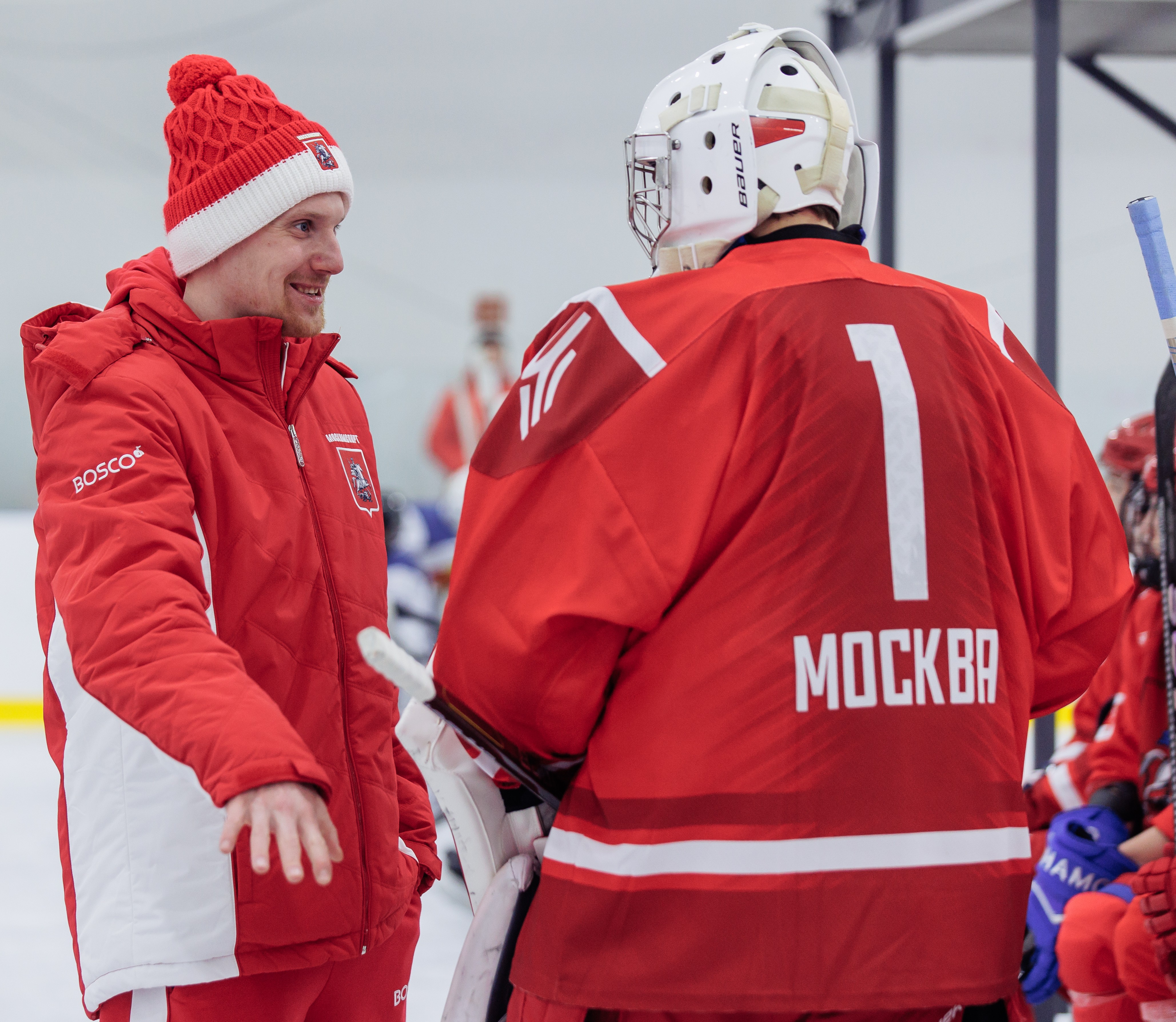 Фото: Первый игровой день сборной Москвы-2011 на зимней Спартакиаде учащихся (3x3)