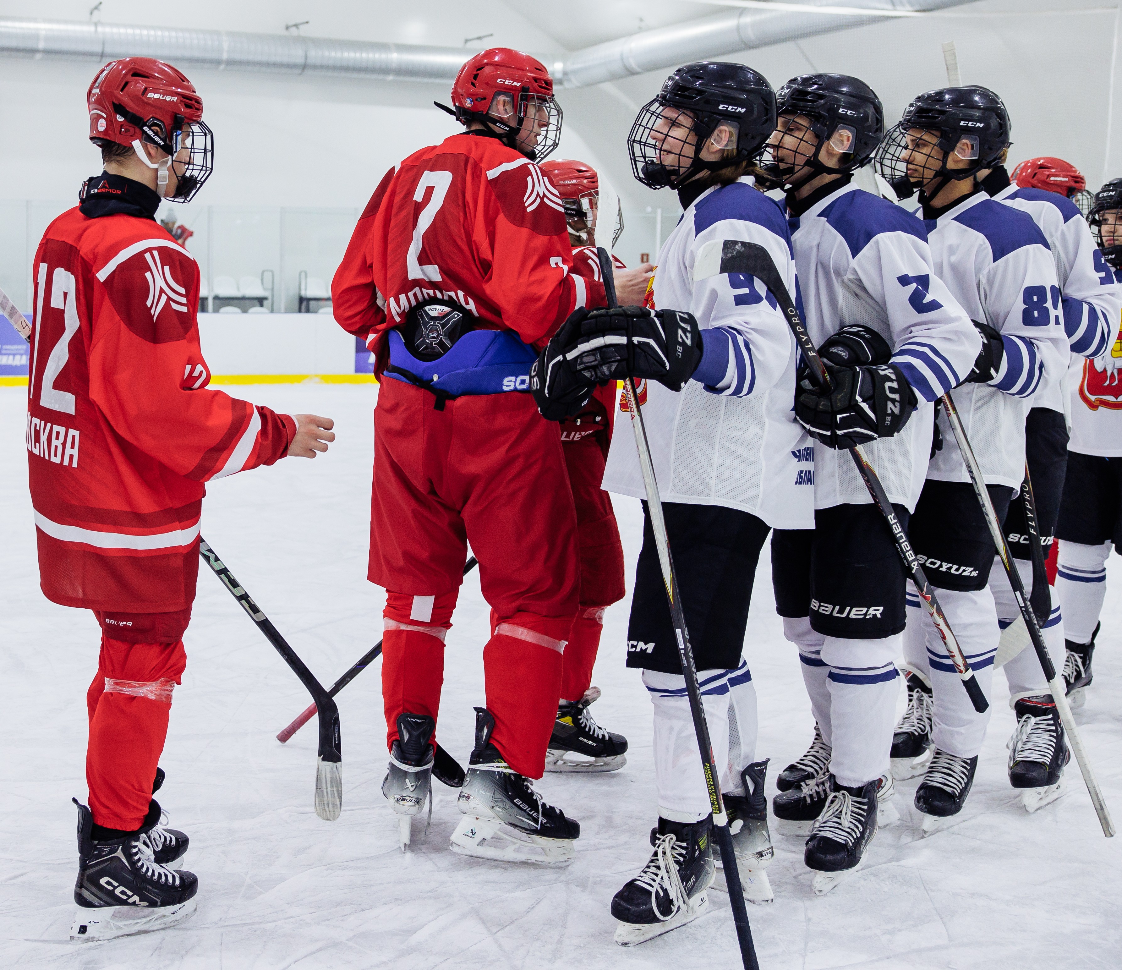 Фото: Первый игровой день сборной Москвы-2011 на зимней Спартакиаде учащихся (3x3)