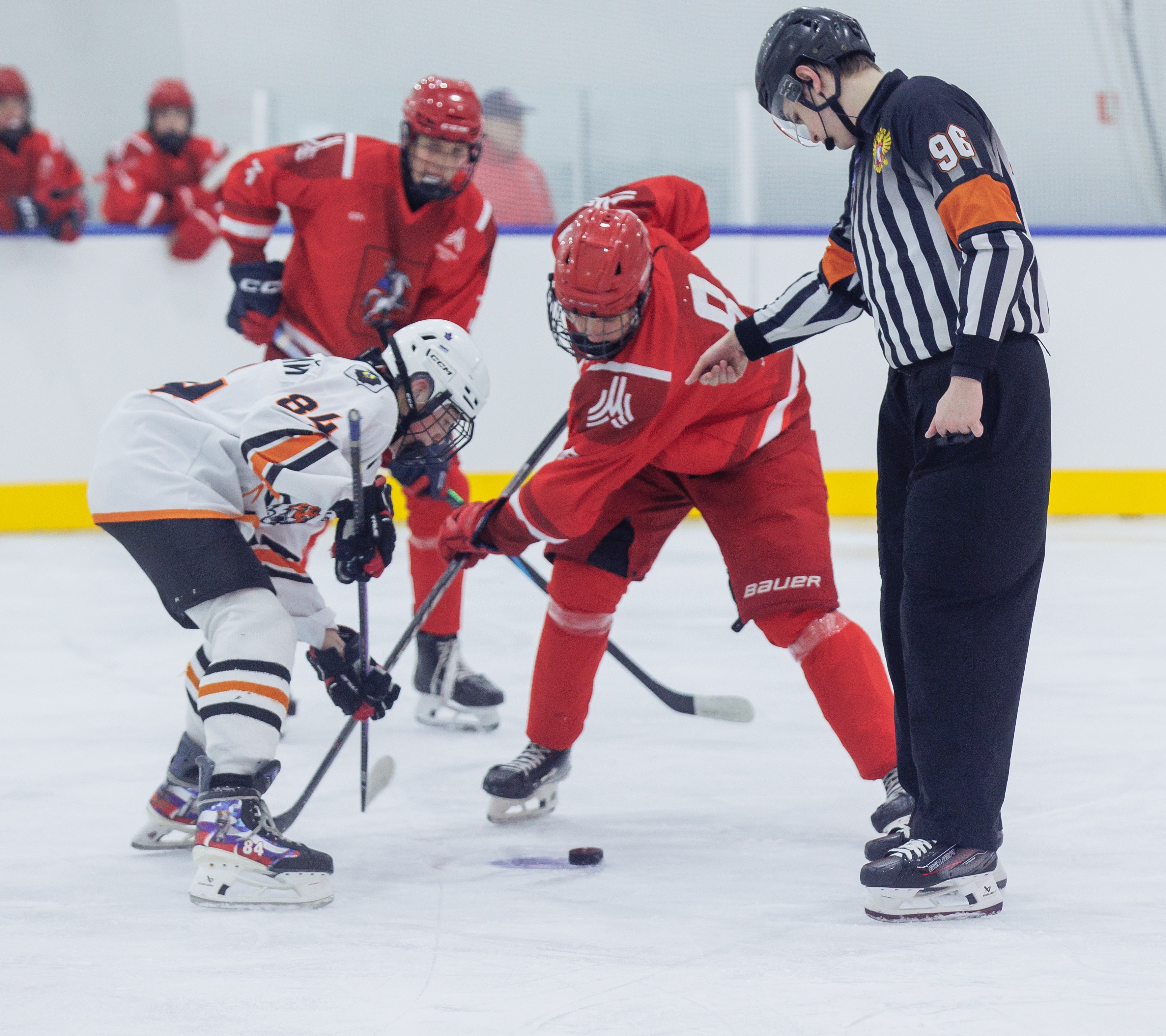Фото: Первый игровой день сборной Москвы-2011 на зимней Спартакиаде учащихся (3x3)