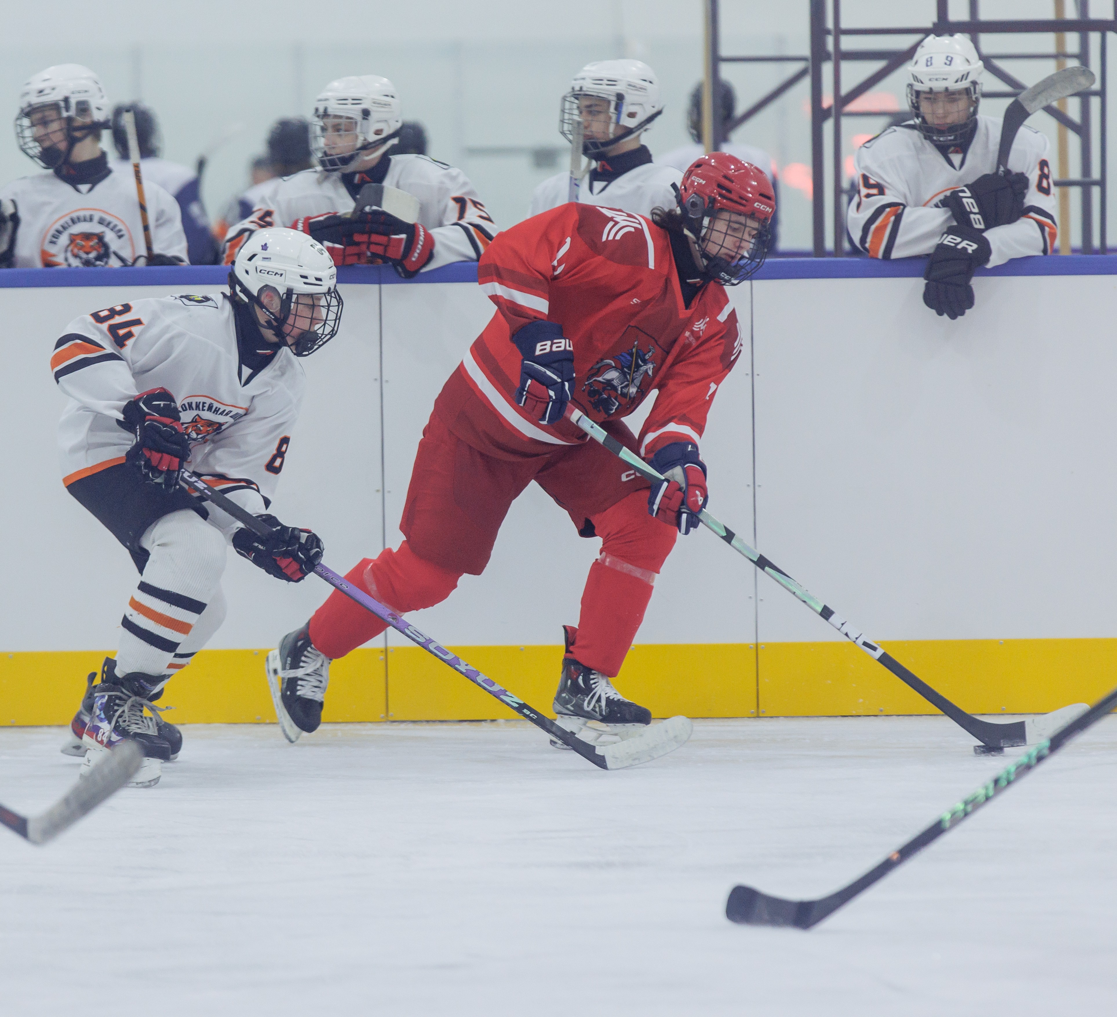 Фото: Первый игровой день сборной Москвы-2011 на зимней Спартакиаде учащихся (3x3)