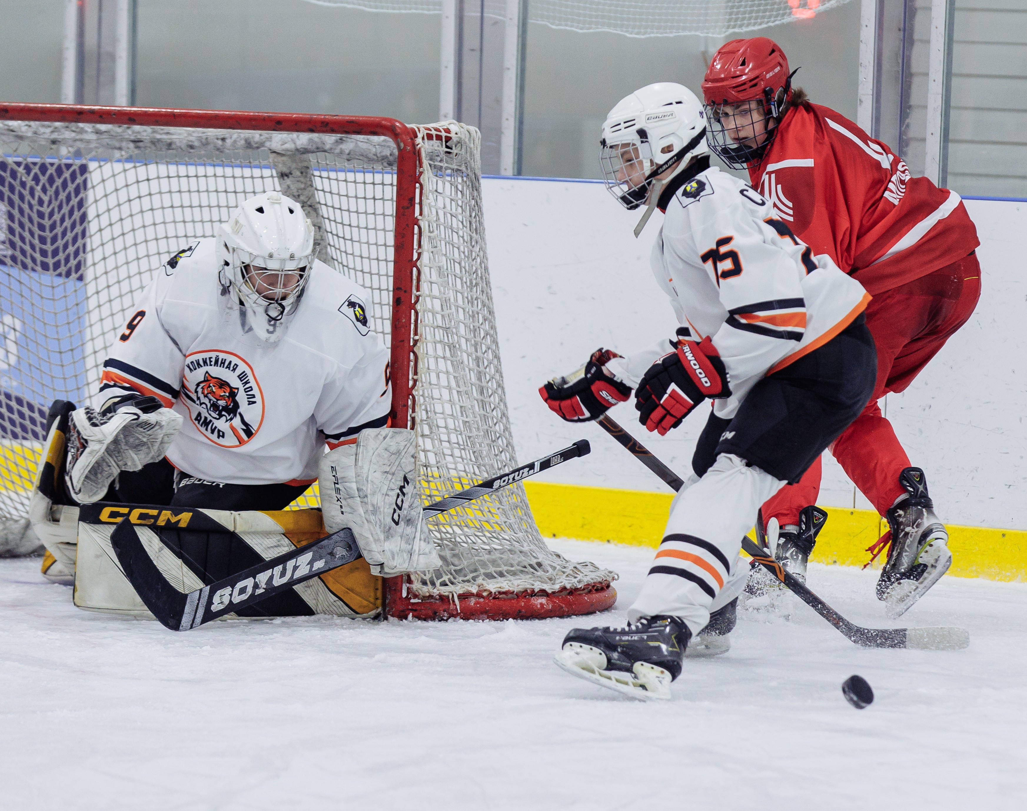 Фото: Первый игровой день сборной Москвы-2011 на зимней Спартакиаде учащихся (3x3)