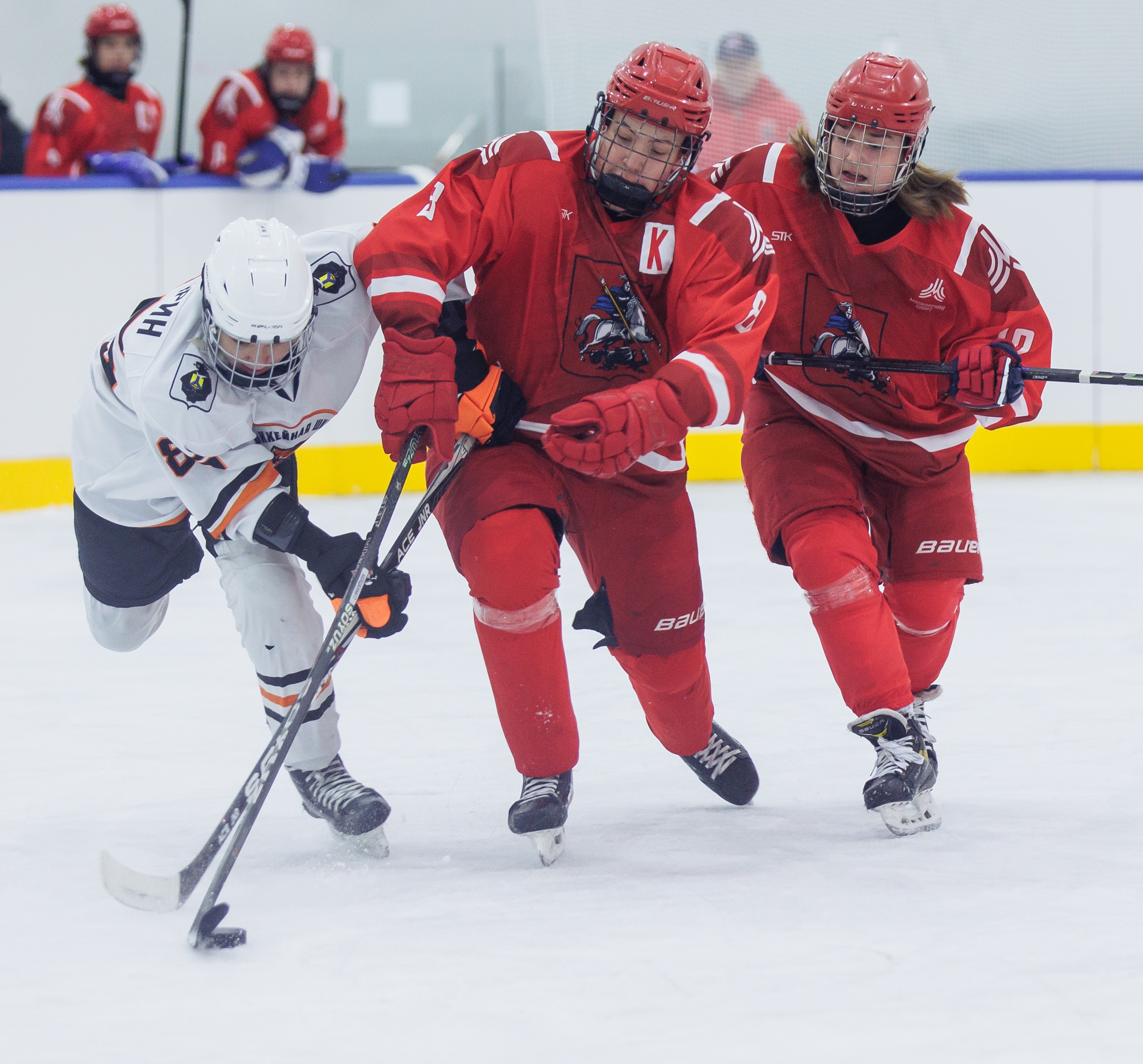 Фото: Первый игровой день сборной Москвы-2011 на зимней Спартакиаде учащихся (3x3)