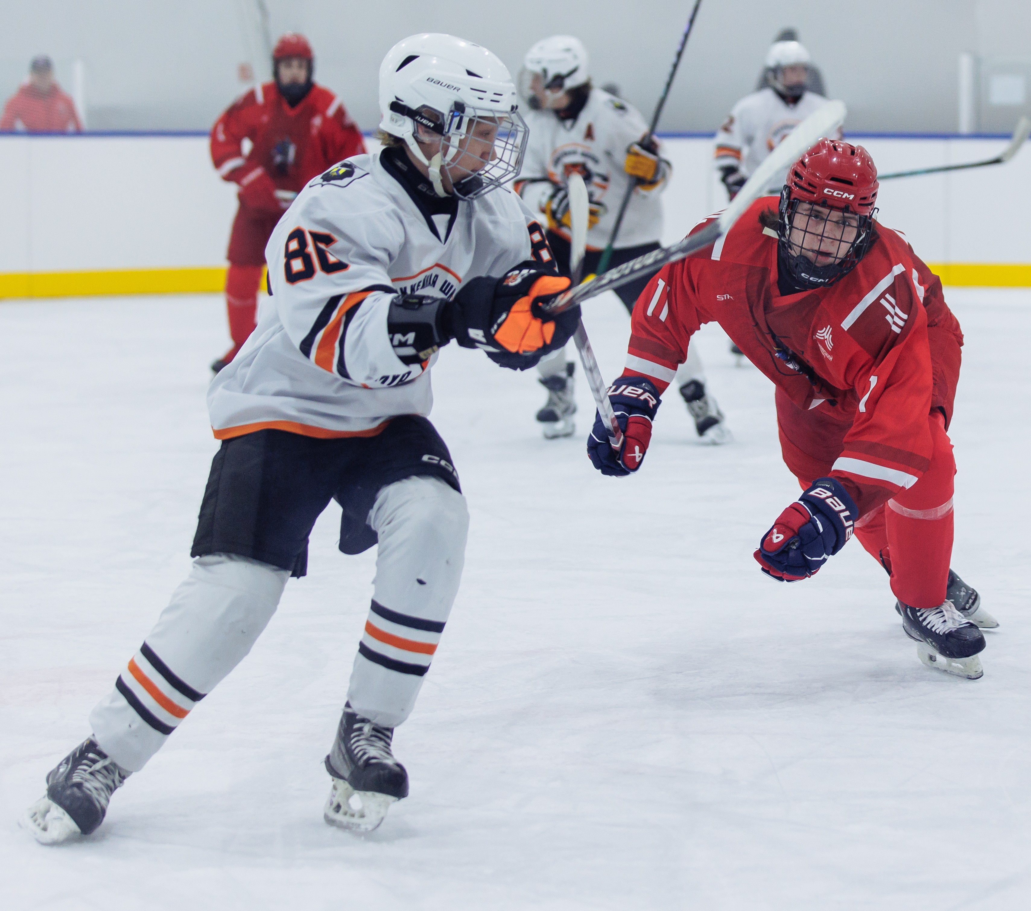 Фото: Первый игровой день сборной Москвы-2011 на зимней Спартакиаде учащихся (3x3)
