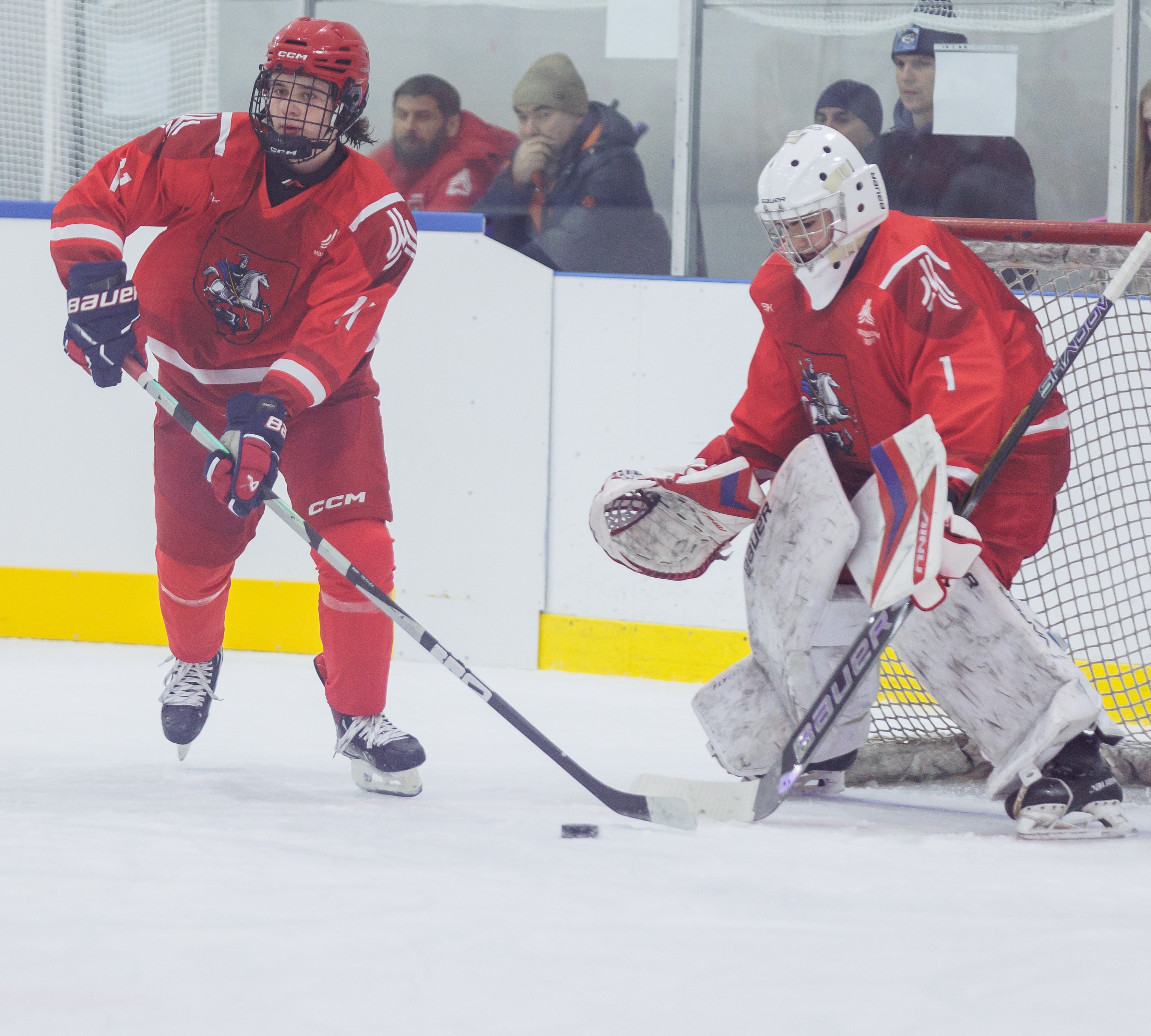 Фото: Первый игровой день сборной Москвы-2011 на зимней Спартакиаде учащихся (3x3)