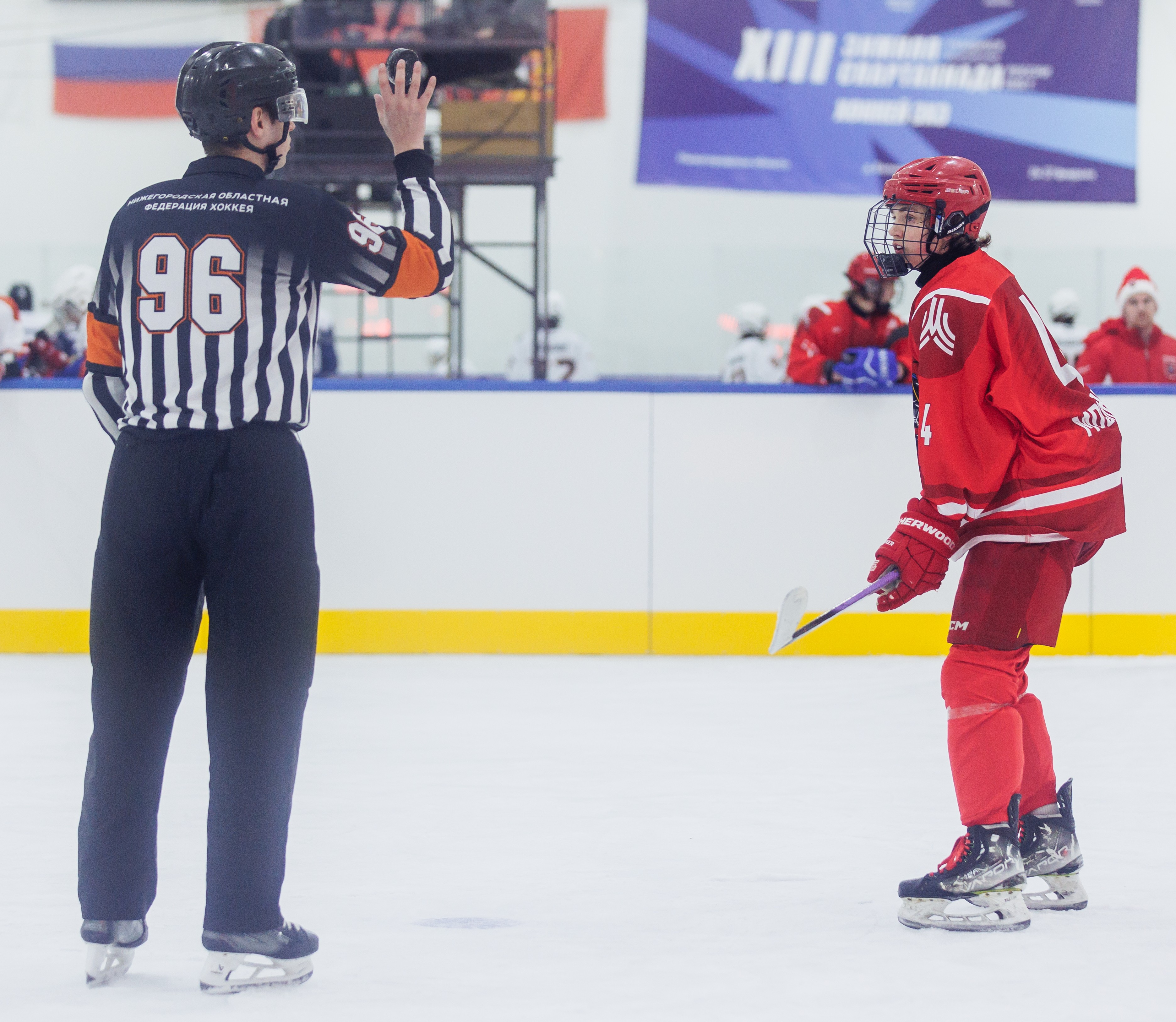 Фото: Первый игровой день сборной Москвы-2011 на зимней Спартакиаде учащихся (3x3)