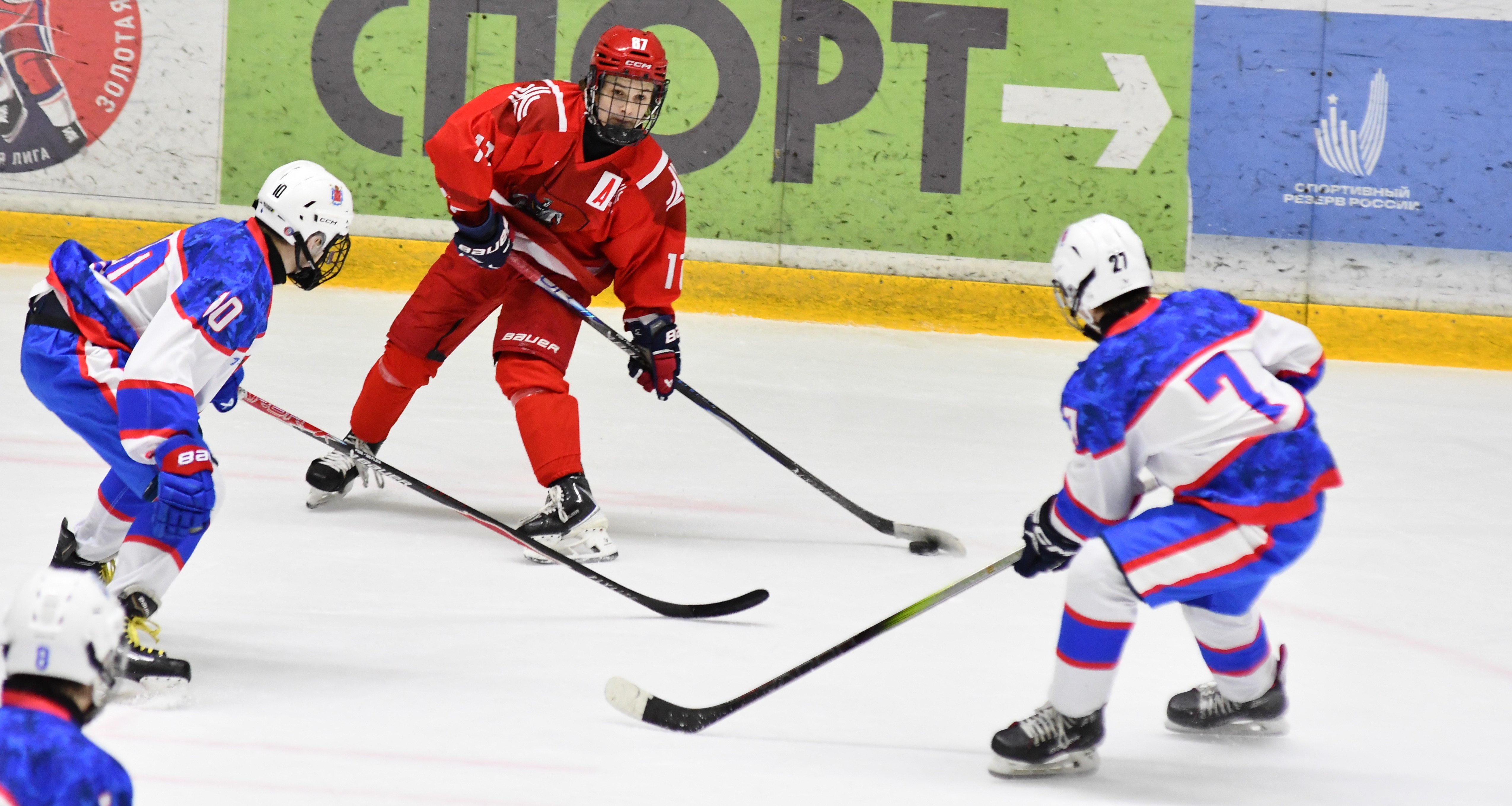 Фото: Финал Зимней спартакиады-2012. Сборная Москвы - сборная Санкт-Петербурга