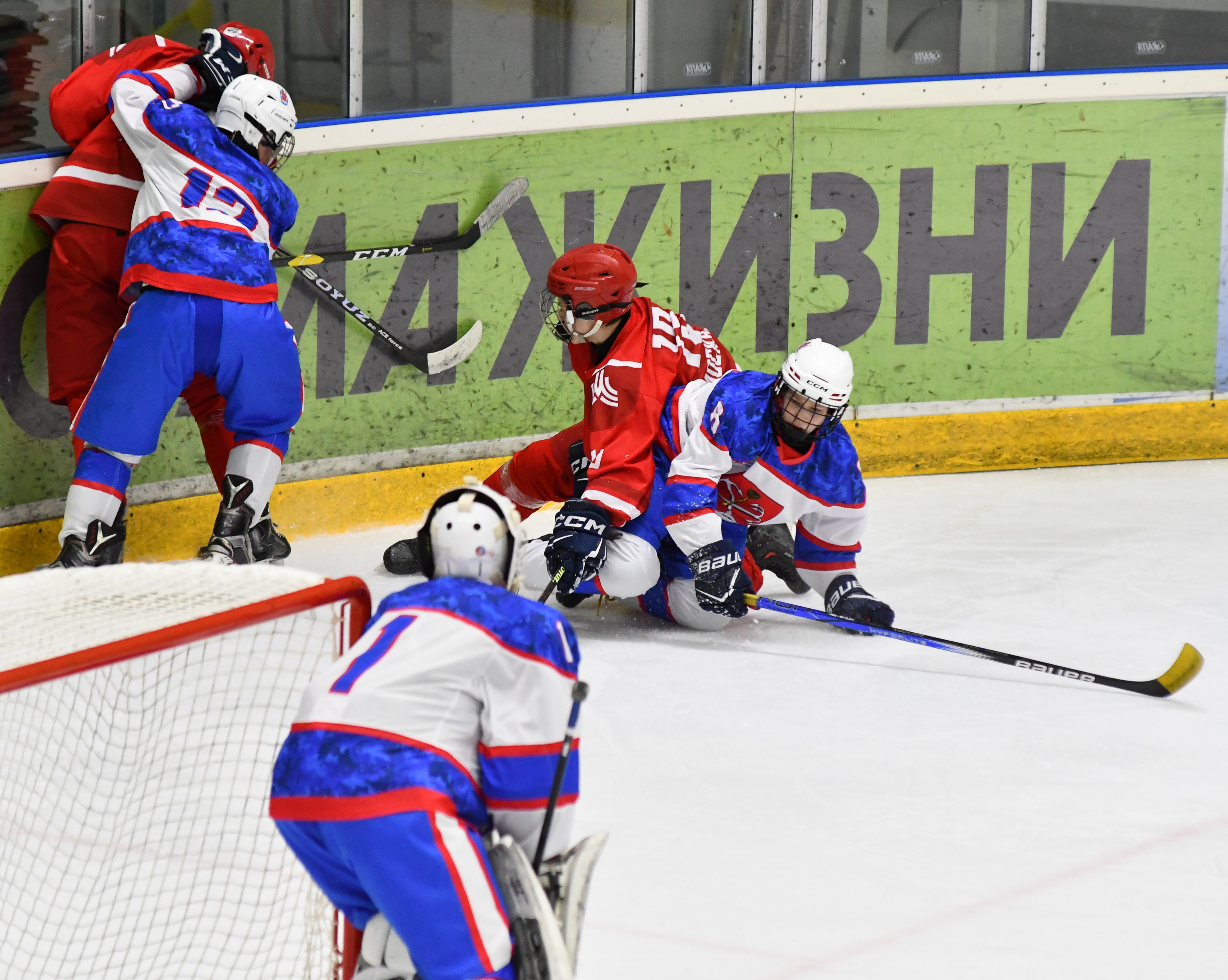 Фото: Финал Зимней спартакиады-2012. Сборная Москвы - сборная Санкт-Петербурга