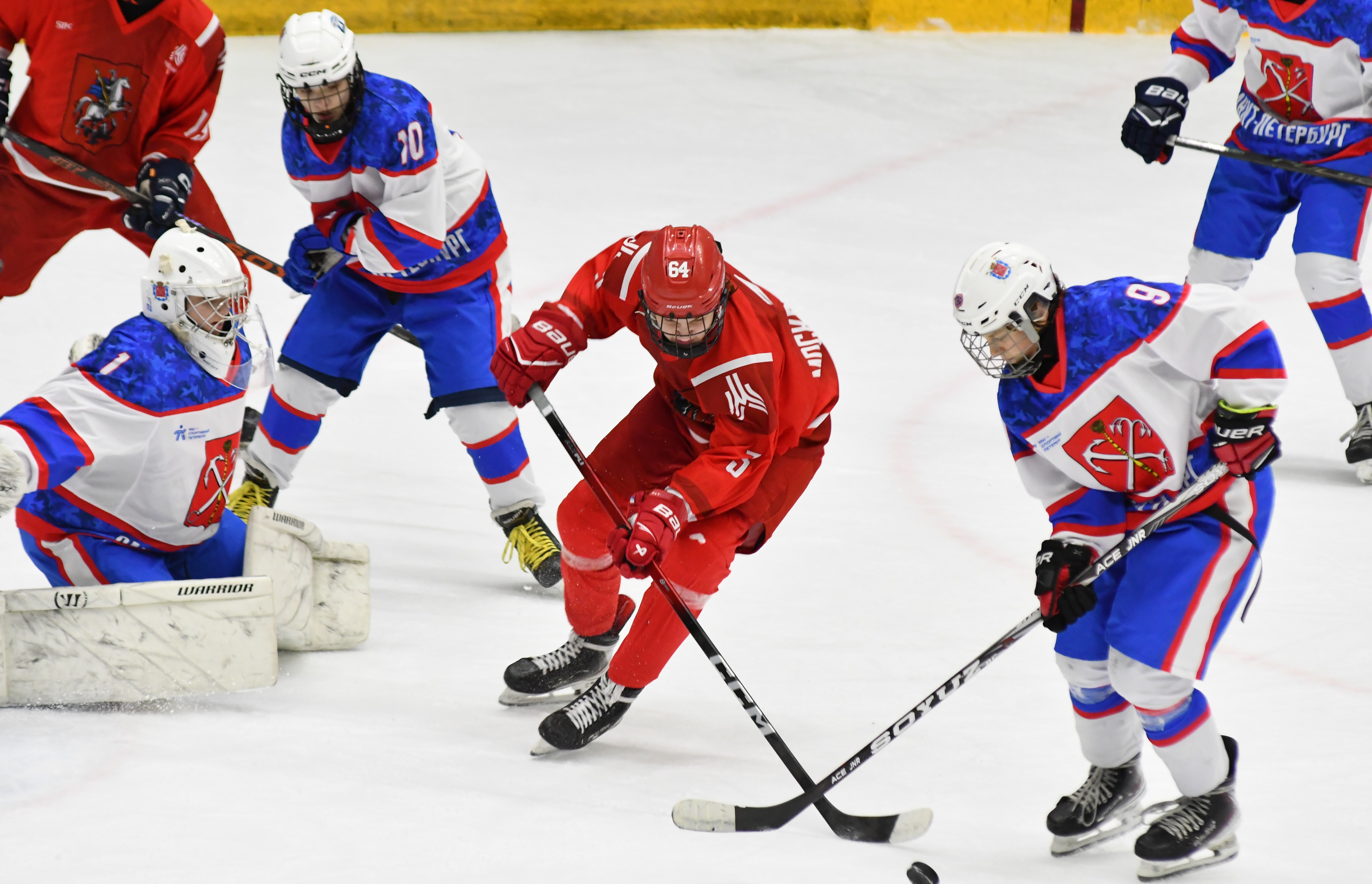 Фото: Финал Зимней спартакиады-2012. Сборная Москвы - сборная Санкт-Петербурга