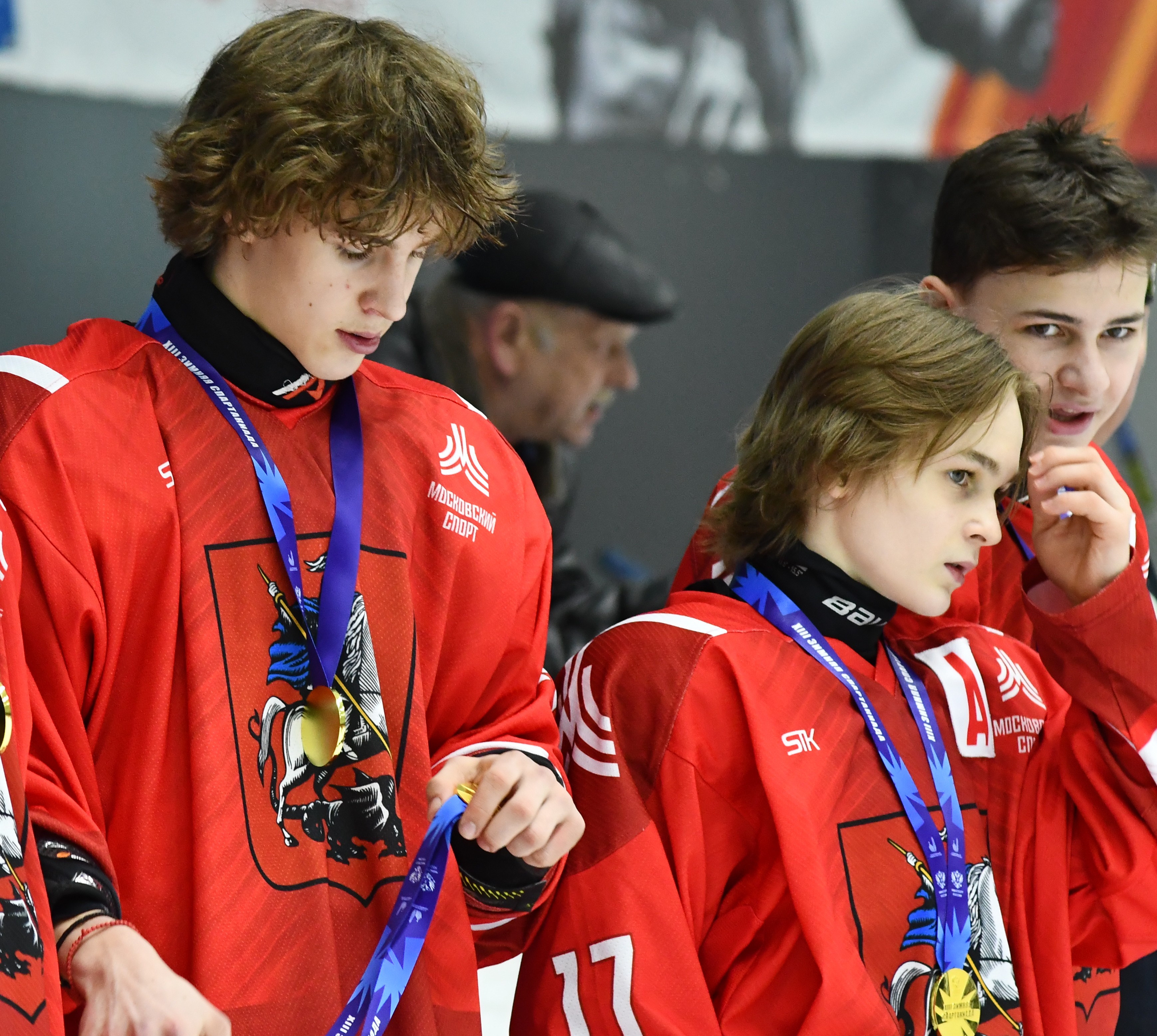 Фото: Финал Зимней спартакиады-2012. Сборная Москвы - сборная Санкт-Петербурга