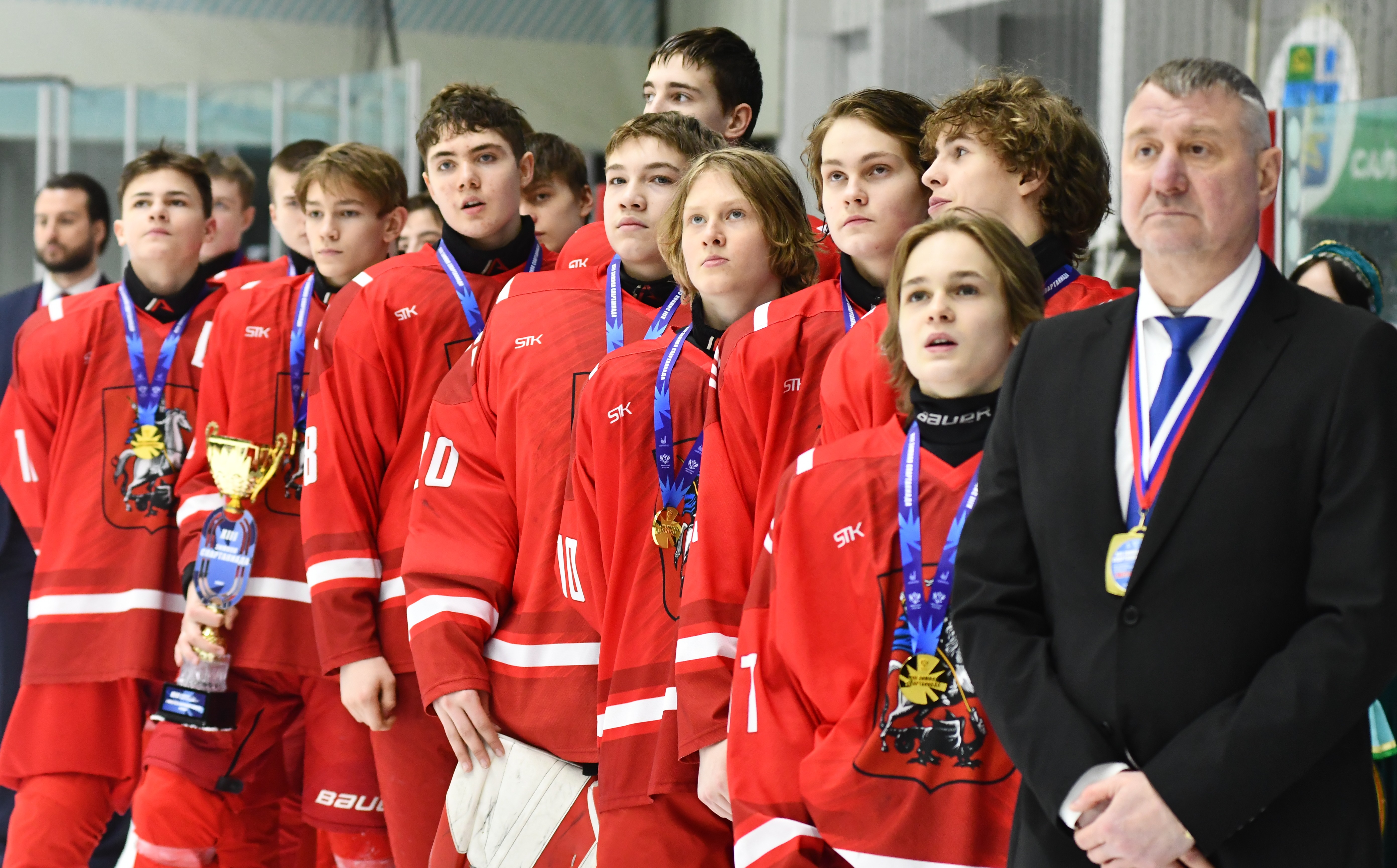 Фото: Финал Зимней спартакиады-2012. Сборная Москвы - сборная Санкт-Петербурга