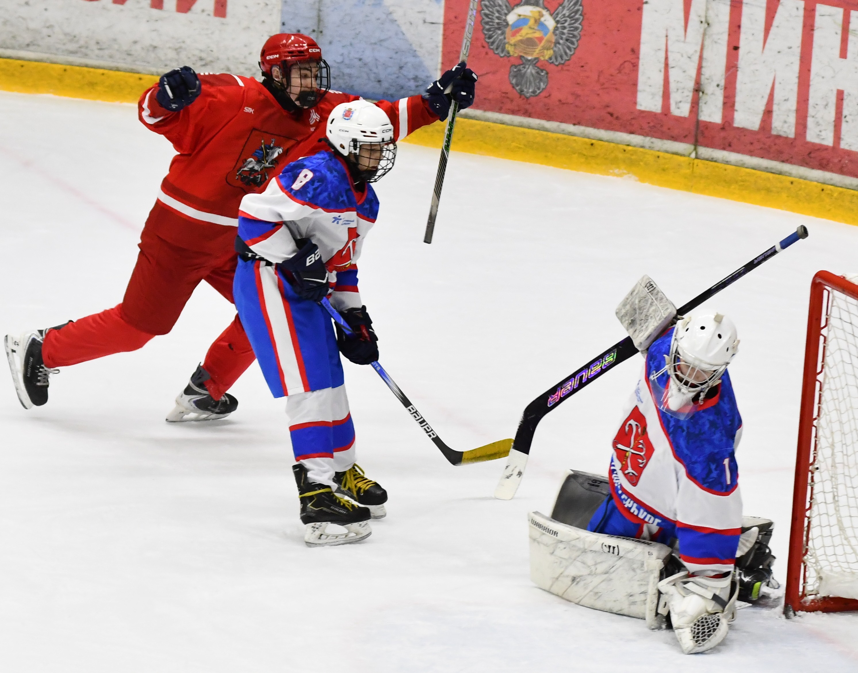 Фото: Финал Зимней спартакиады-2012. Сборная Москвы - сборная Санкт-Петербурга