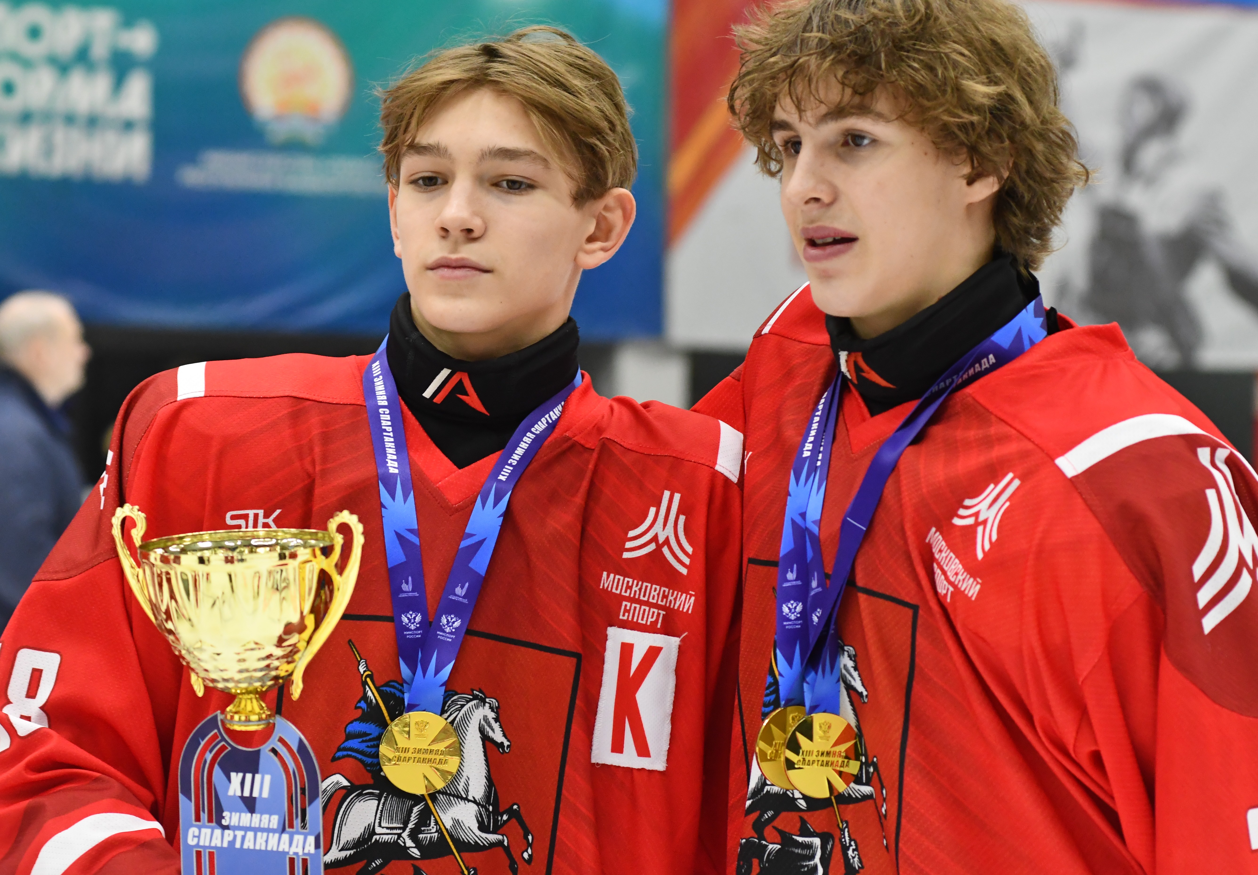 Фото: Финал Зимней спартакиады-2012. Сборная Москвы - сборная Санкт-Петербурга