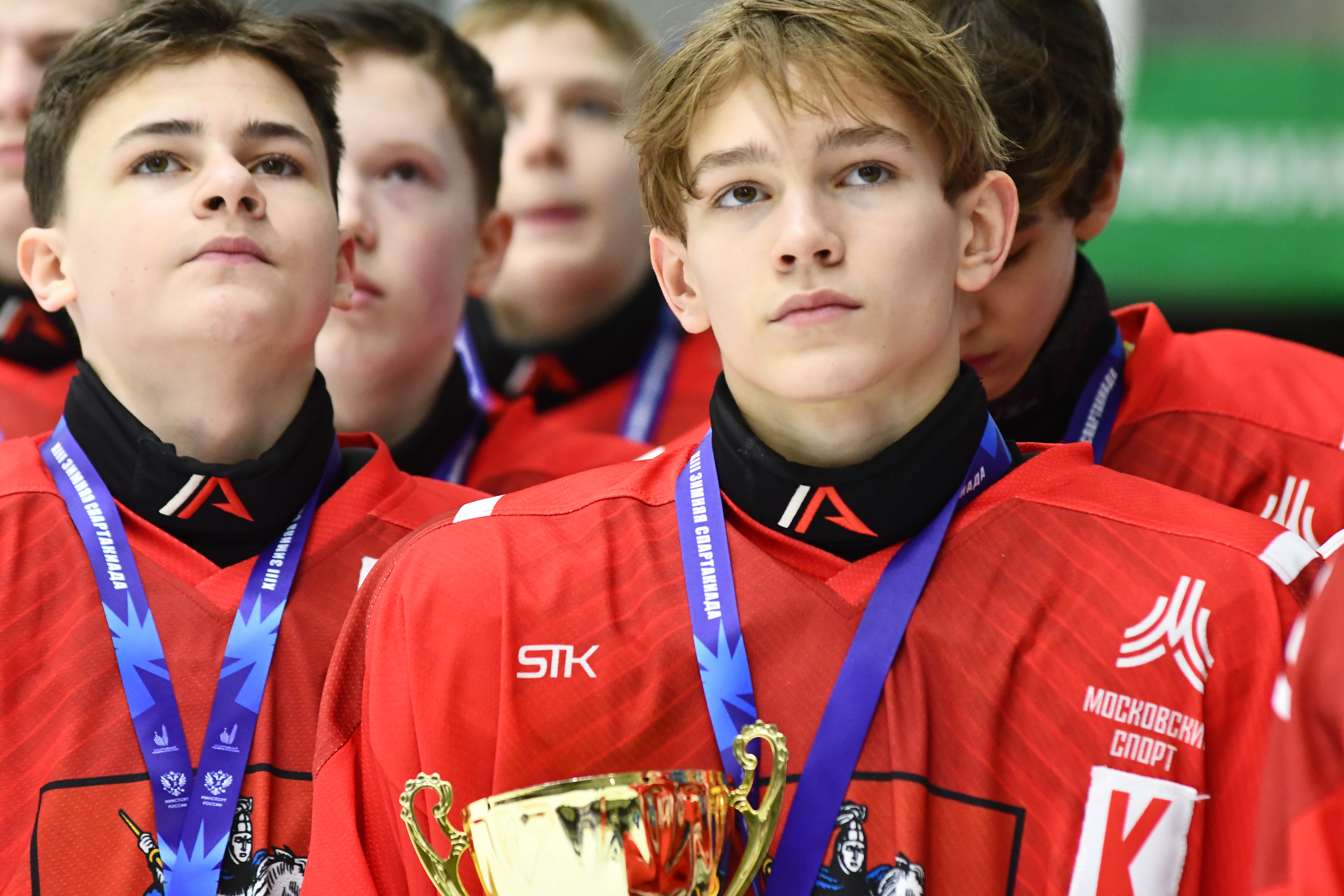Фото: Финал Зимней спартакиады-2012. Сборная Москвы - сборная Санкт-Петербурга