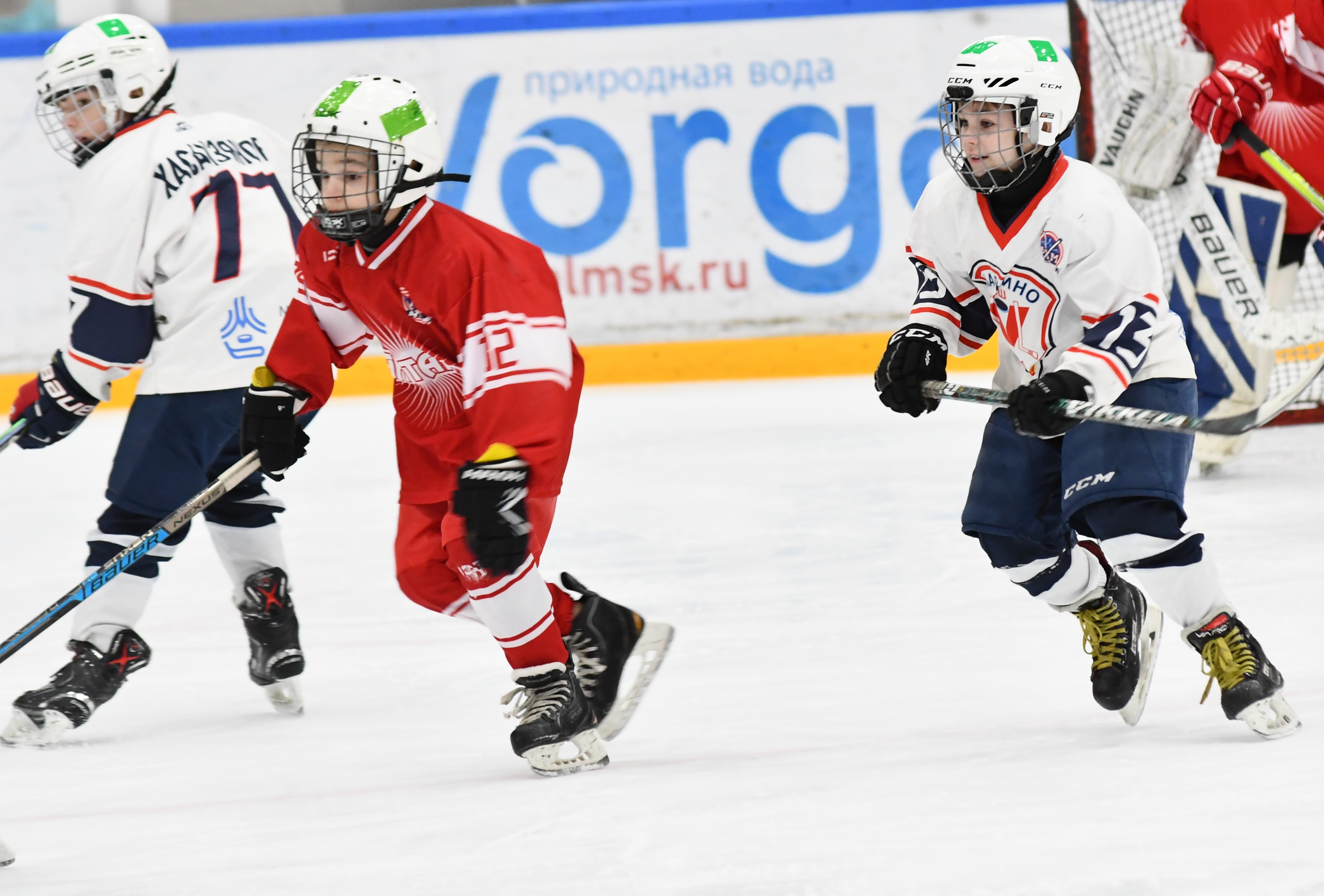 Фото: Первый день плей-офф второго этапа Кубка Москвы среди команд 2017 года рождения 