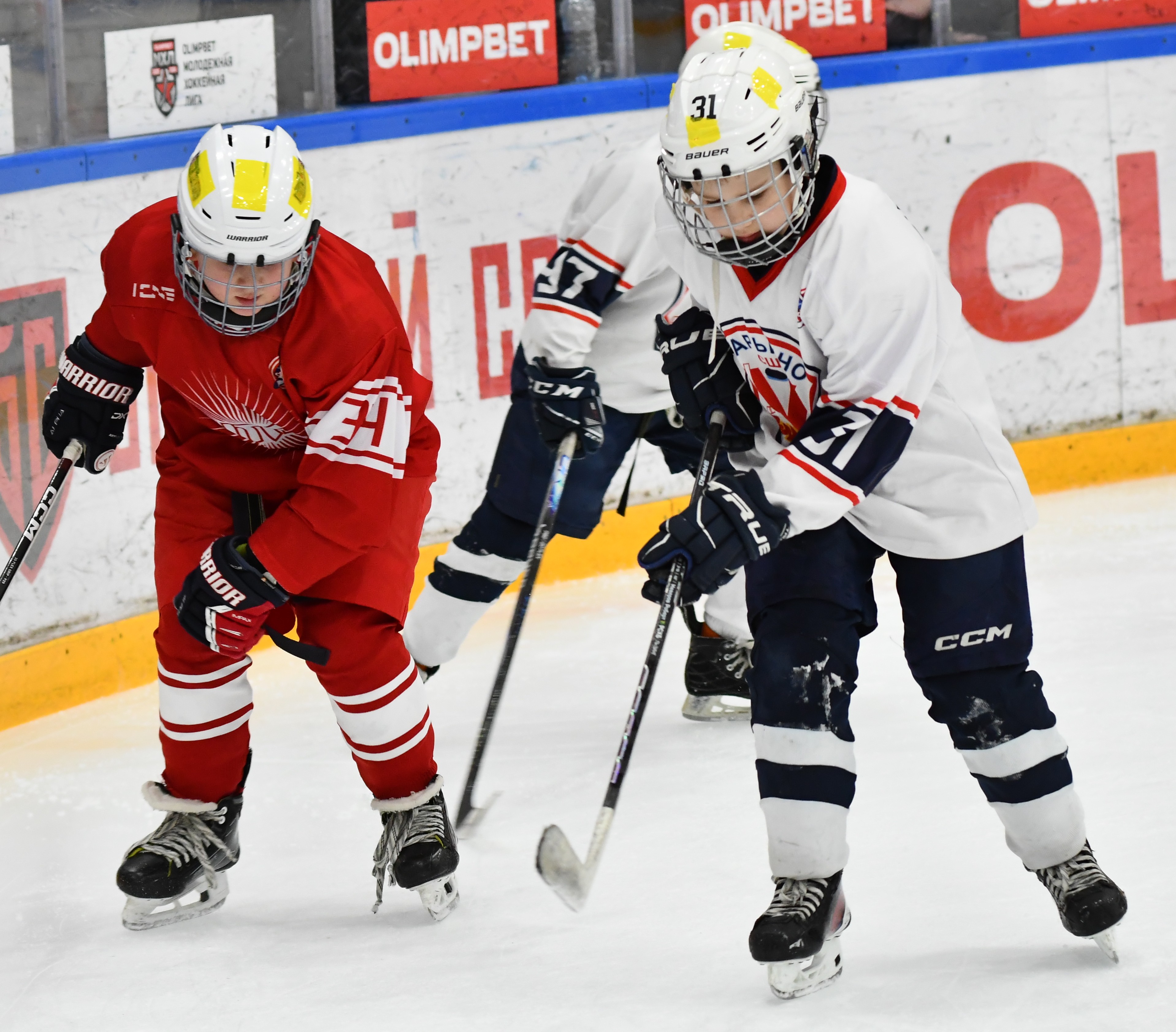 Фото: Первый день плей-офф второго этапа Кубка Москвы среди команд 2017 года рождения 