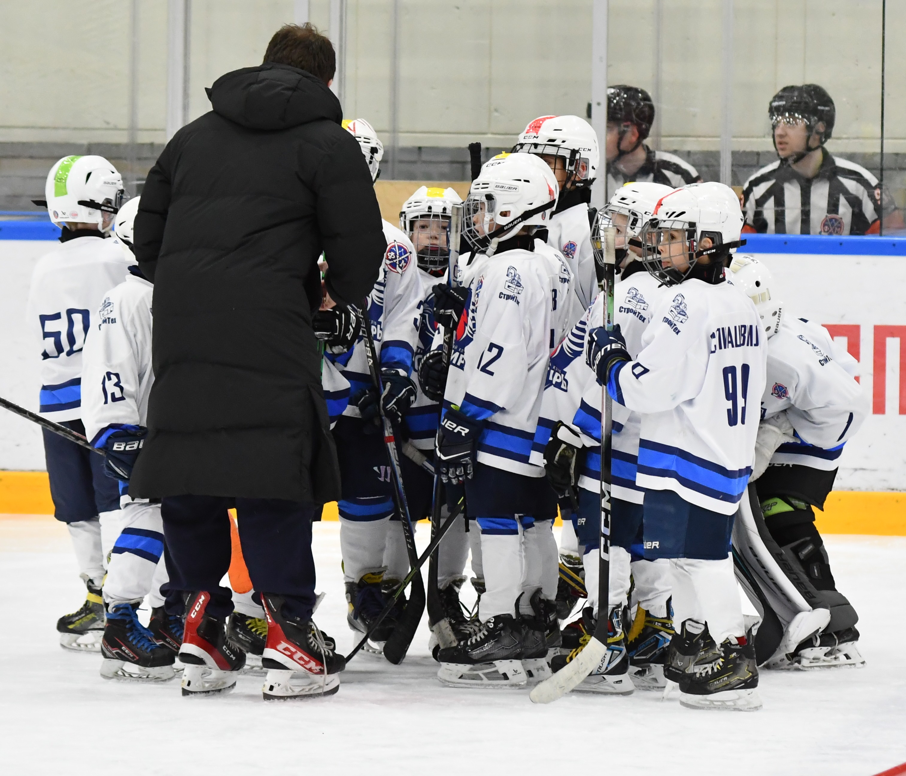 Фото: Первый день плей-офф второго этапа Кубка Москвы среди команд 2017 года рождения 