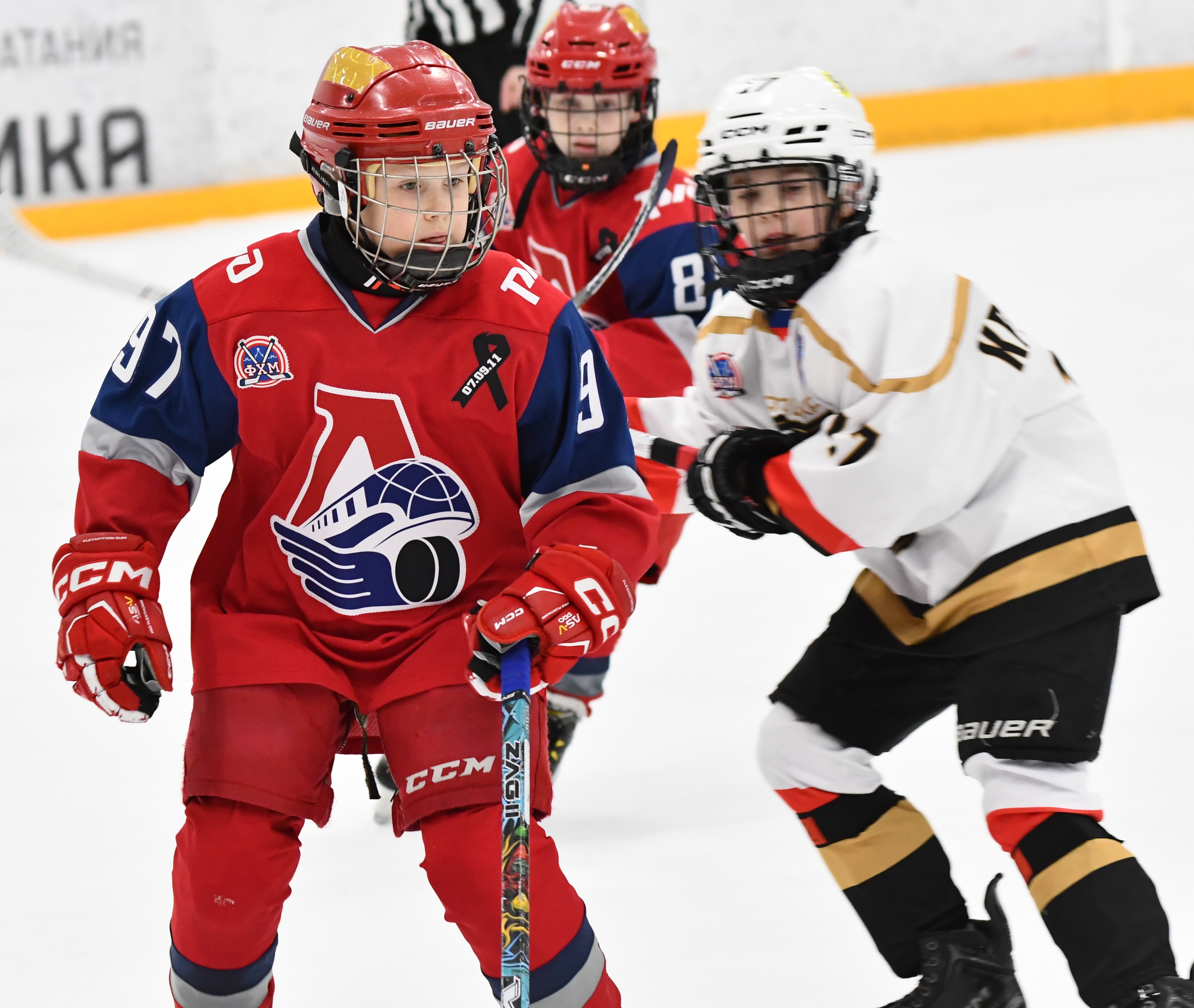 Фото: Первый день плей-офф второго этапа Кубка Москвы среди команд 2017 года рождения 