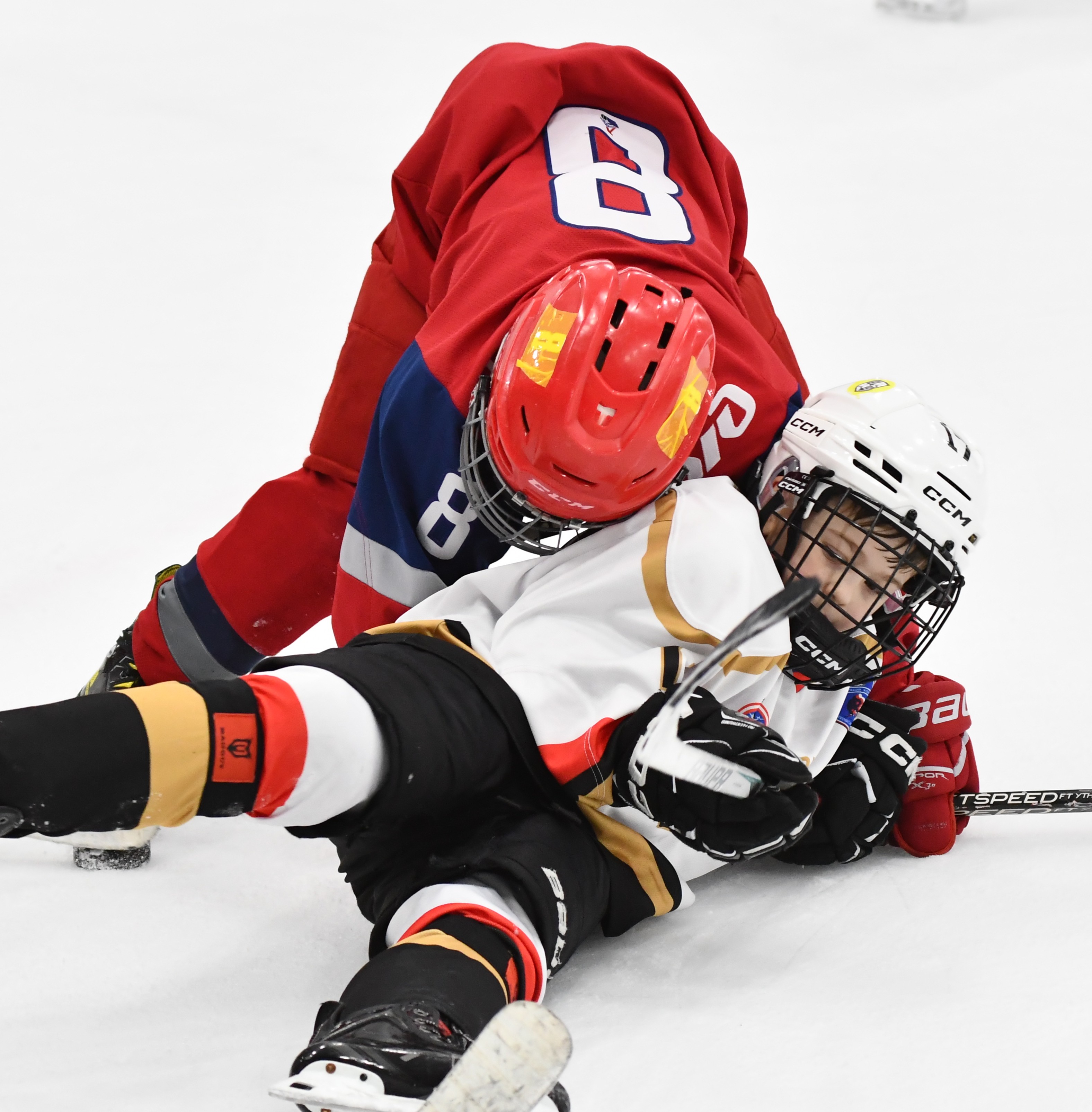 Фото: Первый день плей-офф второго этапа Кубка Москвы среди команд 2017 года рождения 