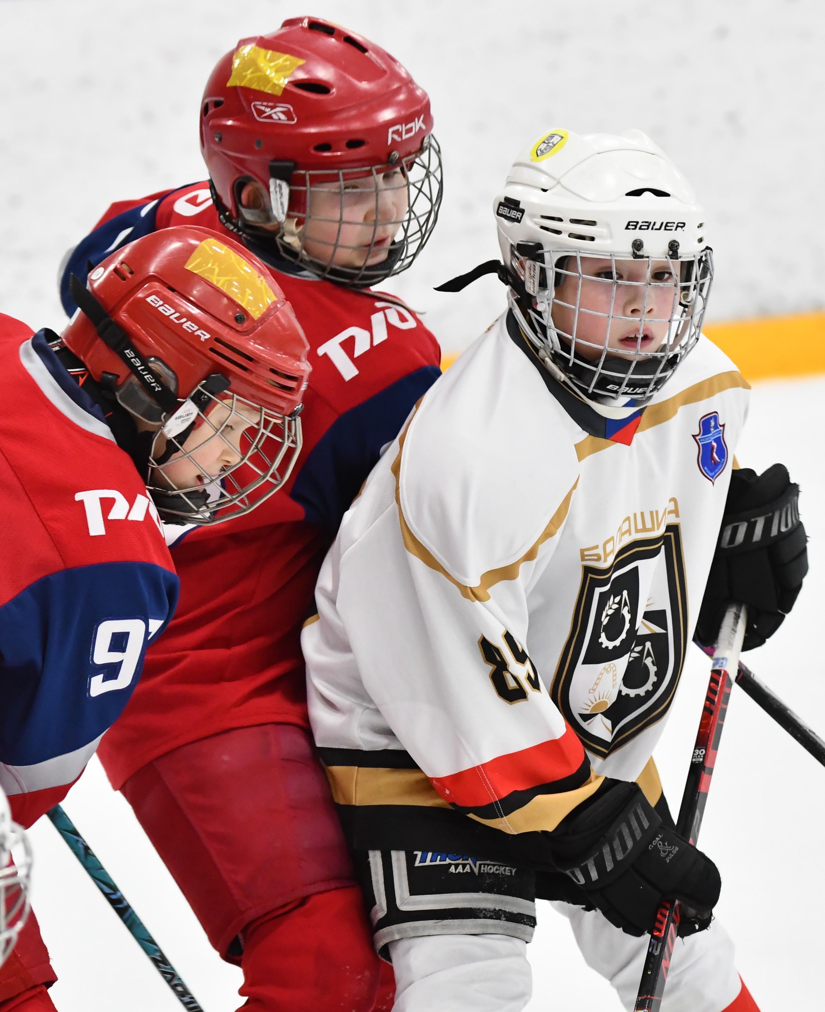 Фото: Первый день плей-офф второго этапа Кубка Москвы среди команд 2017 года рождения 