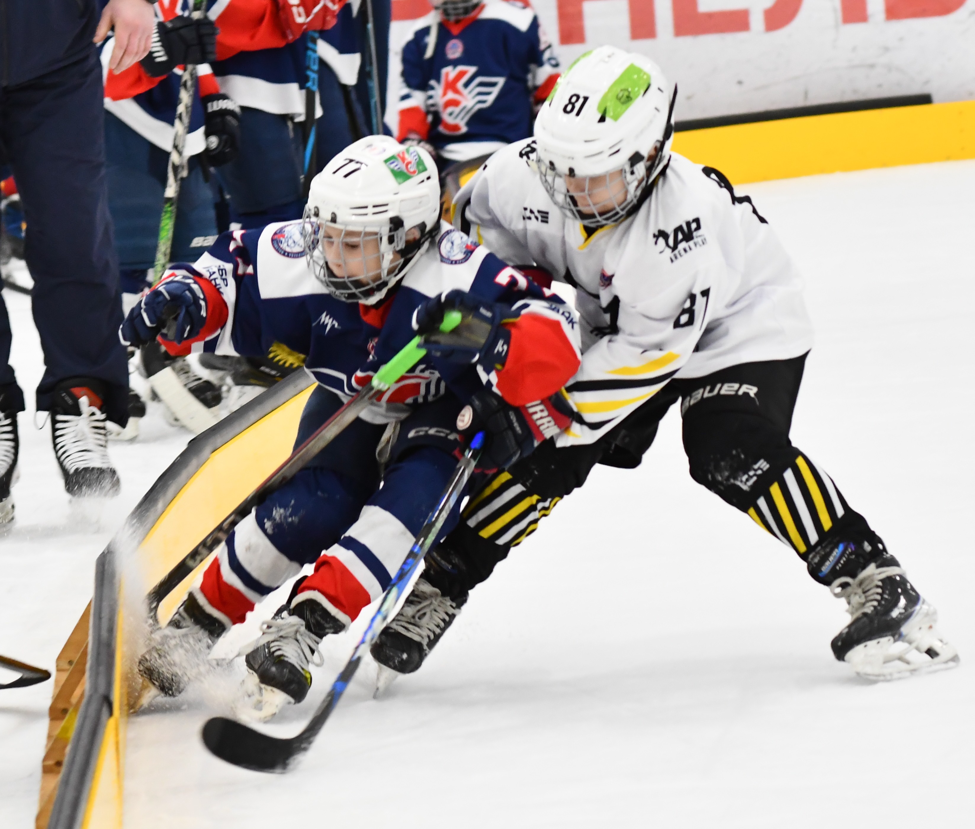 Фото: Первый день плей-офф второго этапа Кубка Москвы среди команд 2017 года рождения 