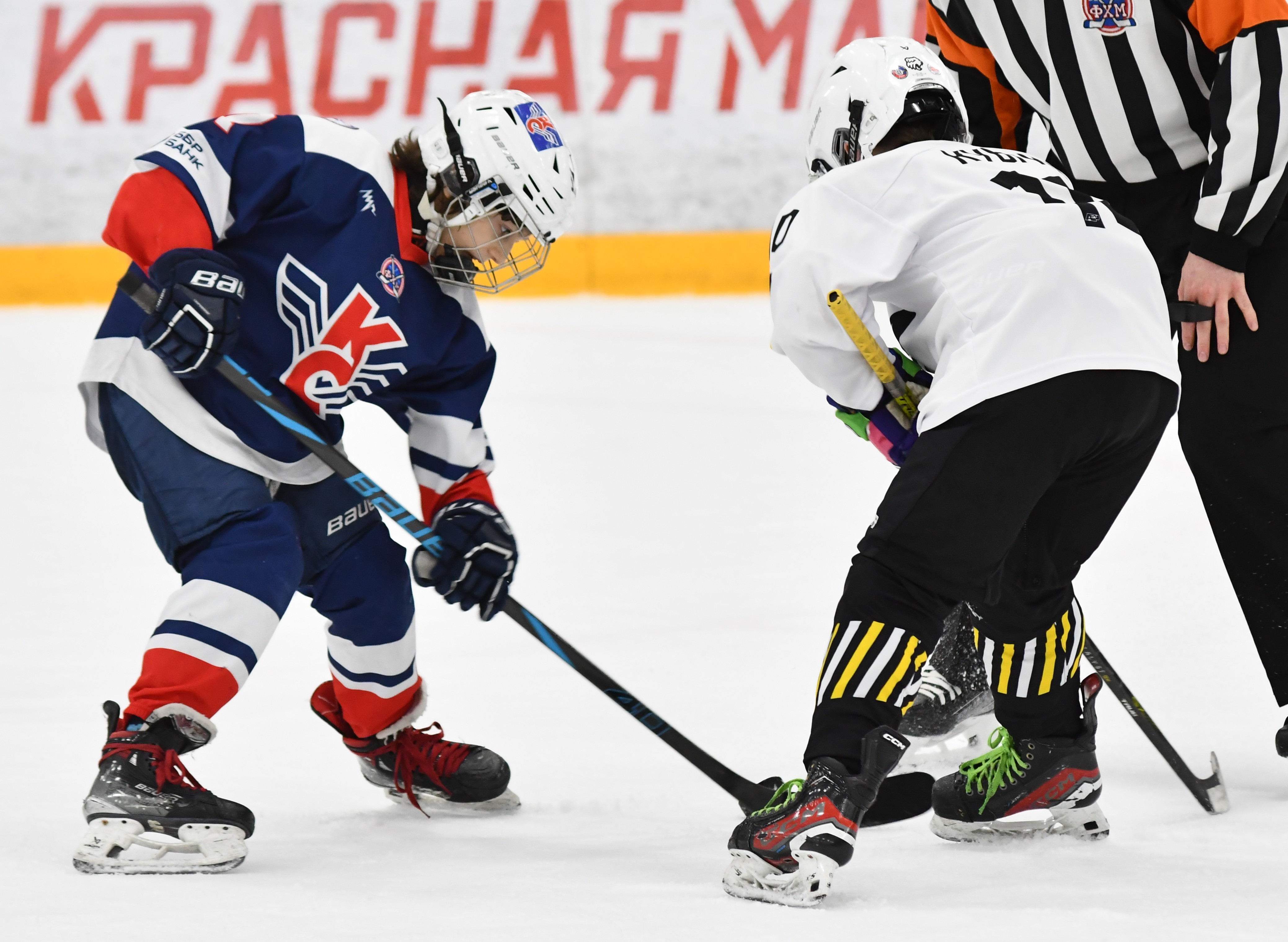 Фото: Первый день плей-офф второго этапа Кубка Москвы среди команд 2017 года рождения 