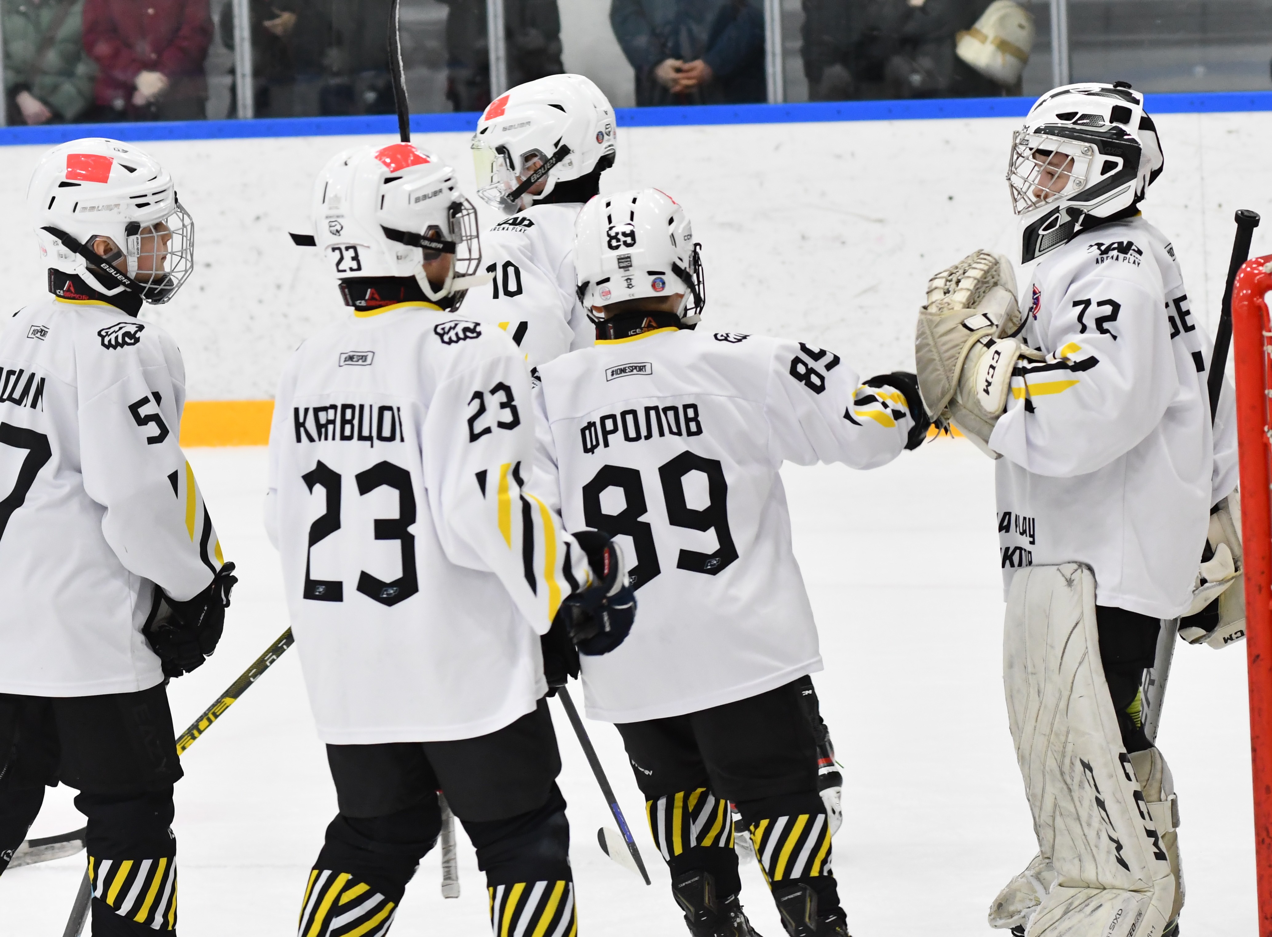 Фото: Первый день плей-офф второго этапа Кубка Москвы среди команд 2017 года рождения 