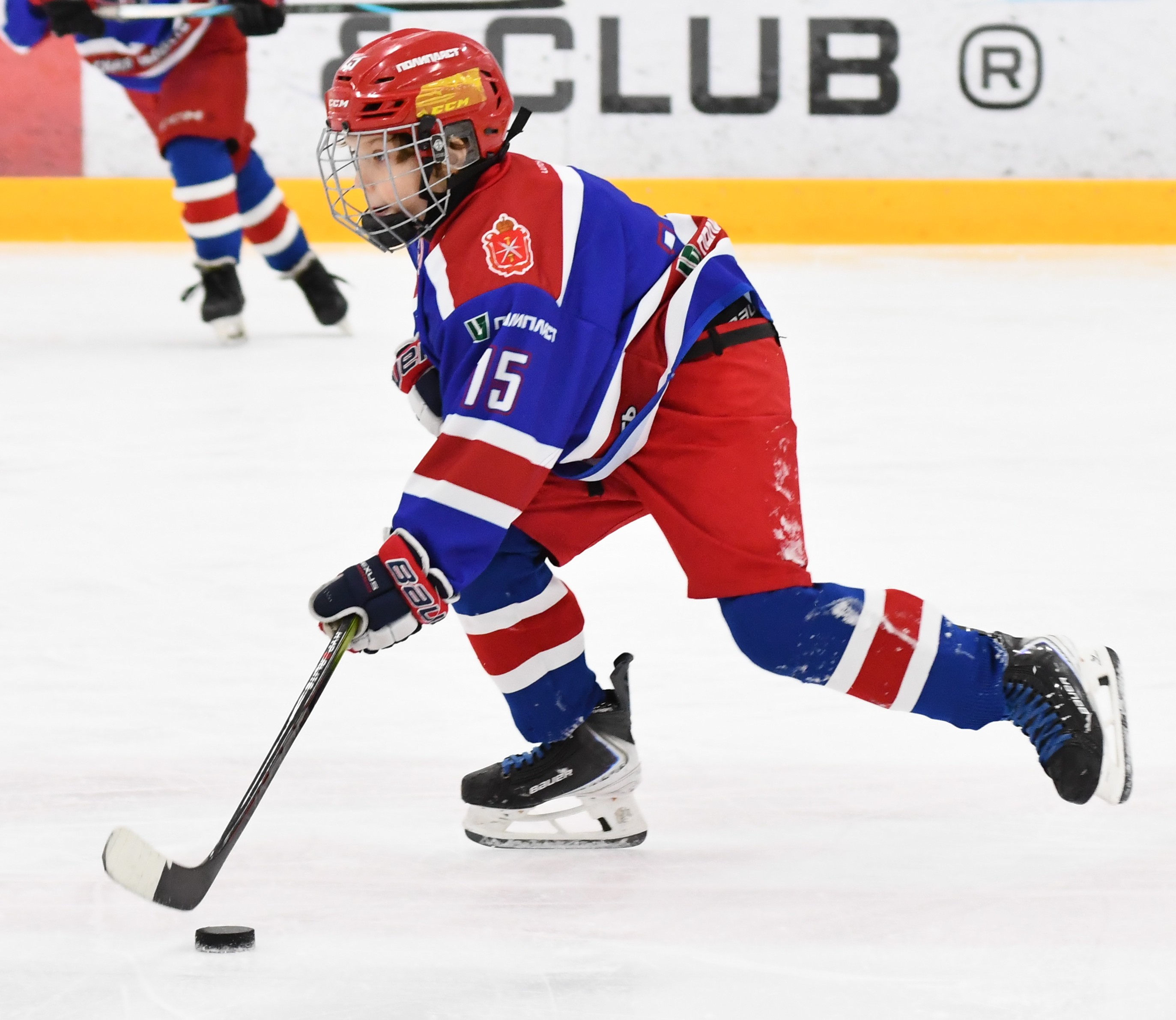 Фото: Первый день плей-офф второго этапа Кубка Москвы среди команд 2017 года рождения 