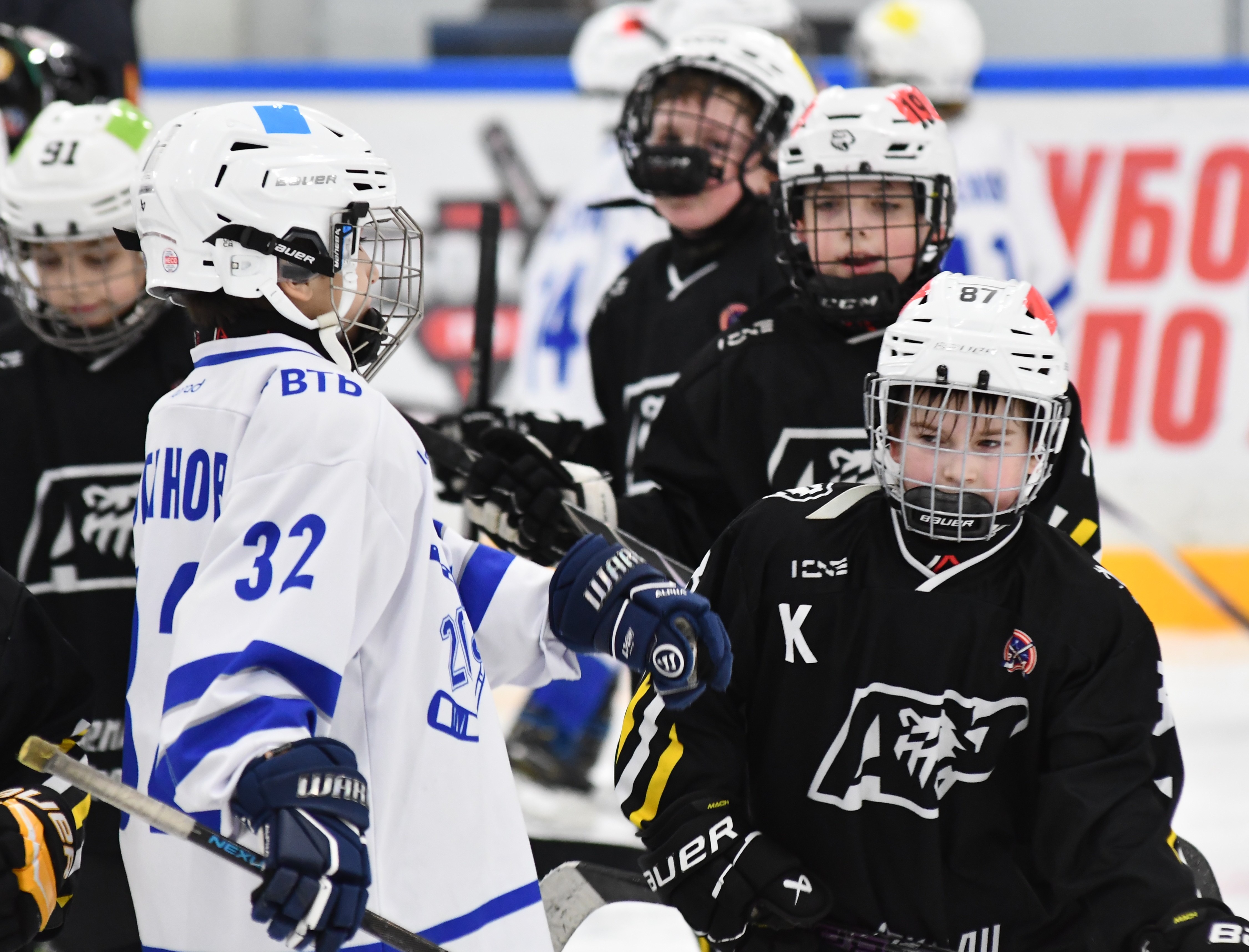 Фото: Первый день плей-офф второго этапа Кубка Москвы среди команд 2017 года рождения 