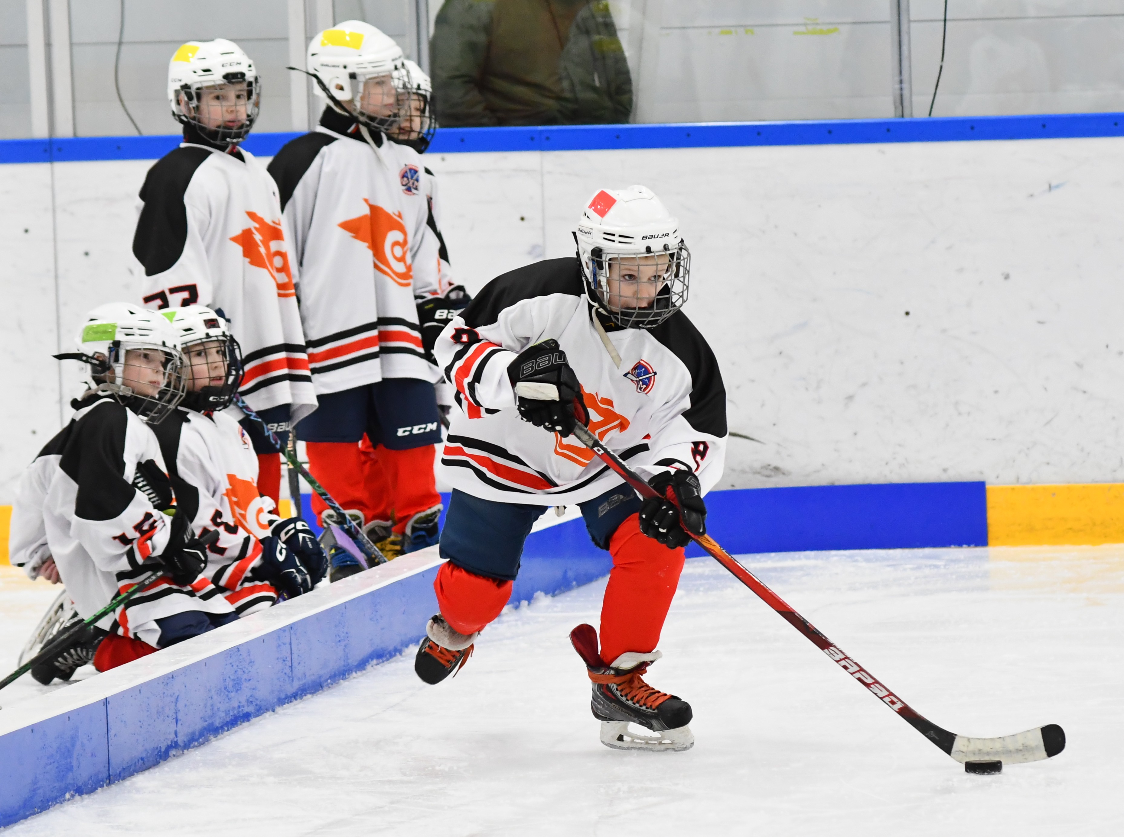 Фото: Первый день плей-офф второго этапа Кубка Москвы среди команд 2017 года рождения 