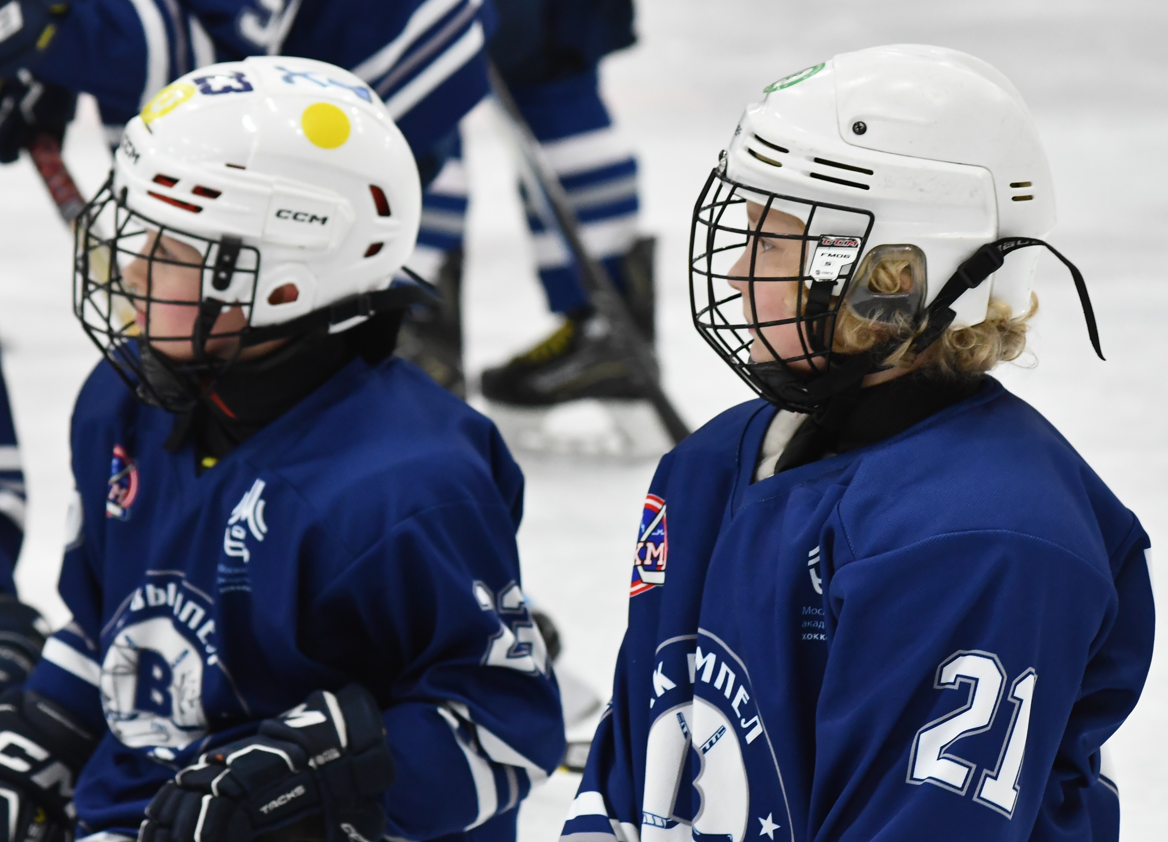 Фото: Первый день плей-офф второго этапа Кубка Москвы среди команд 2017 года рождения 