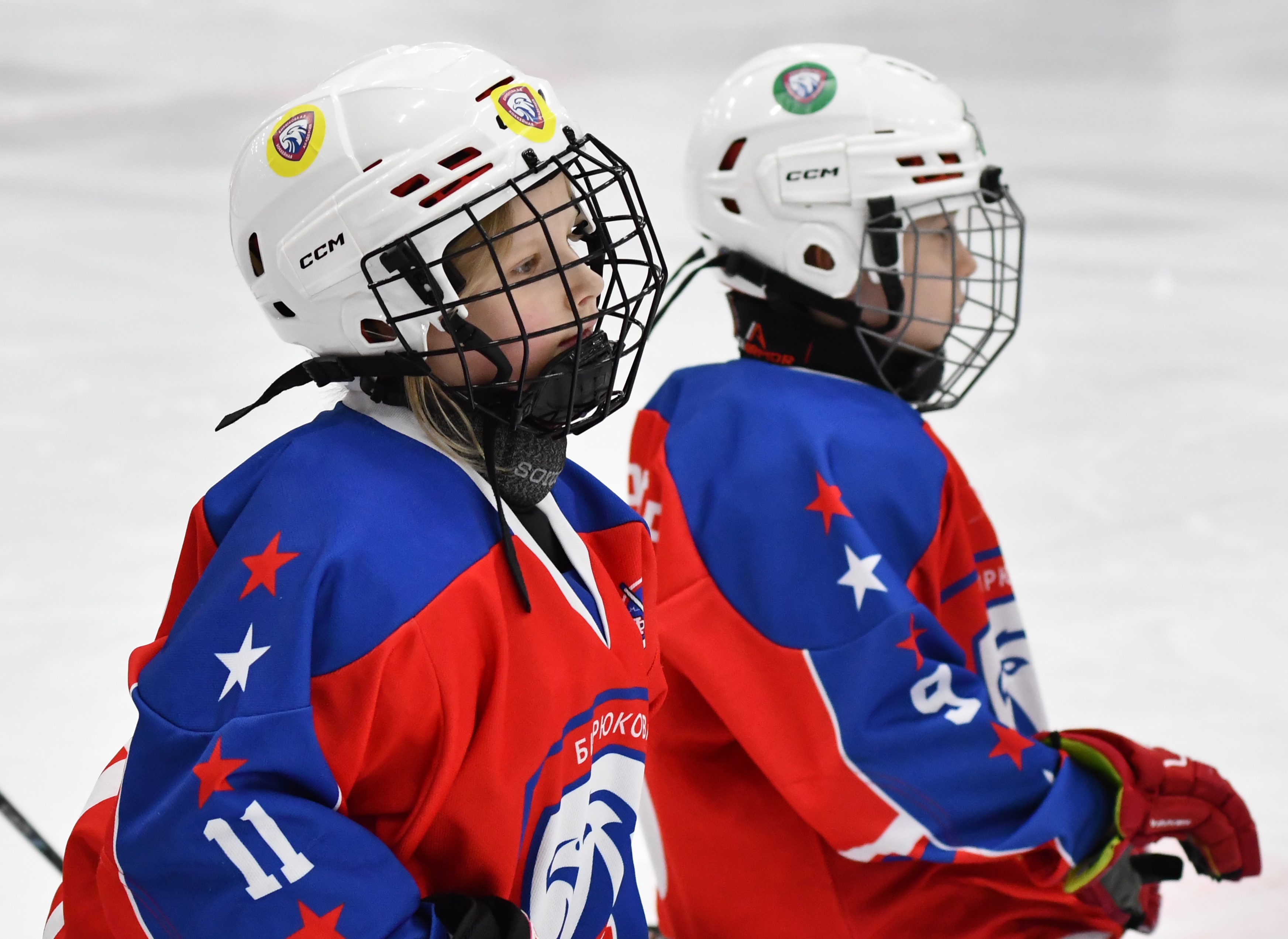 Фото: Первый день плей-офф второго этапа Кубка Москвы среди команд 2017 года рождения 