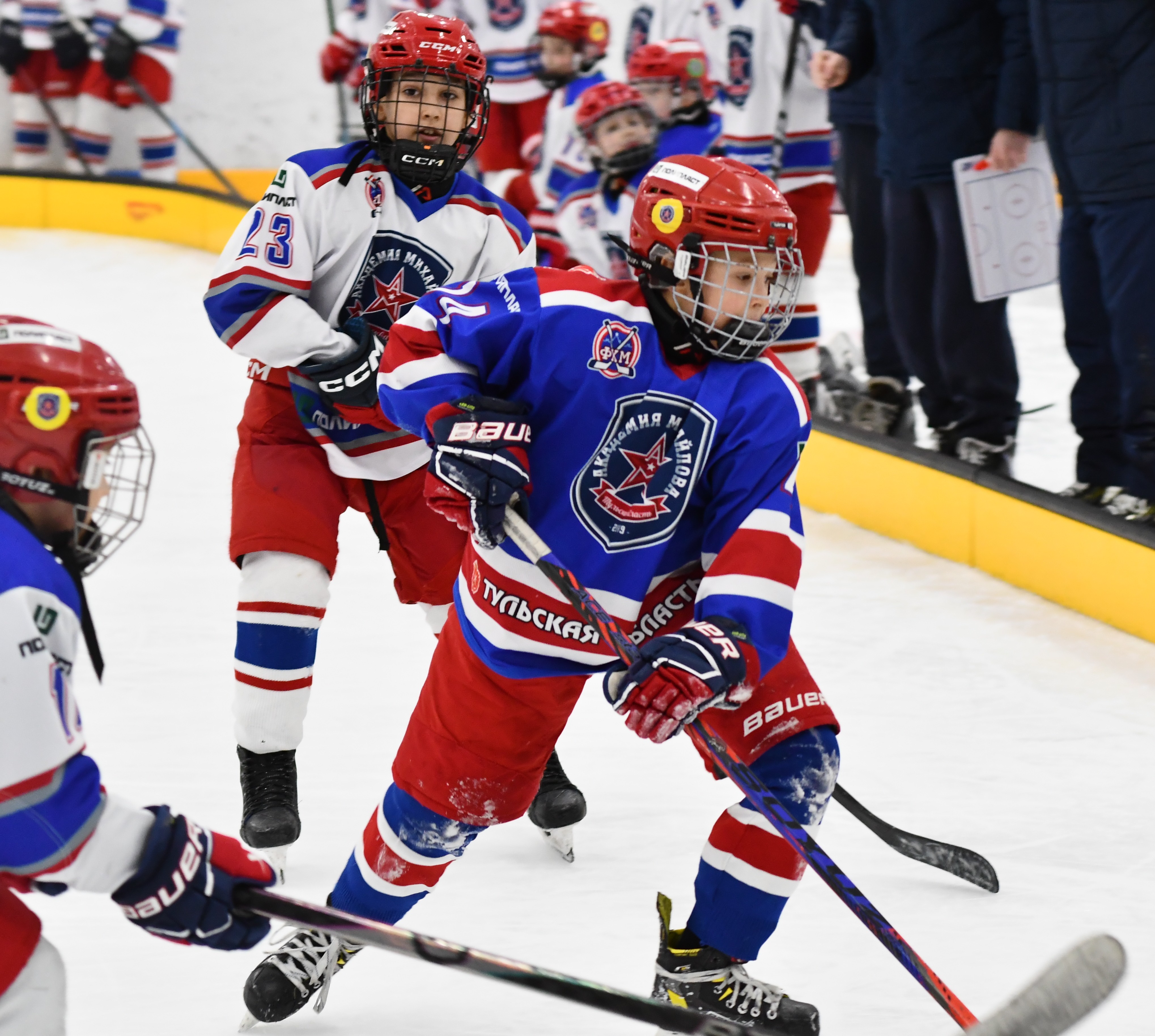 Фото: Финальный игровой день второго этапа Кубка Москвы среди команд 2017 года рождения 