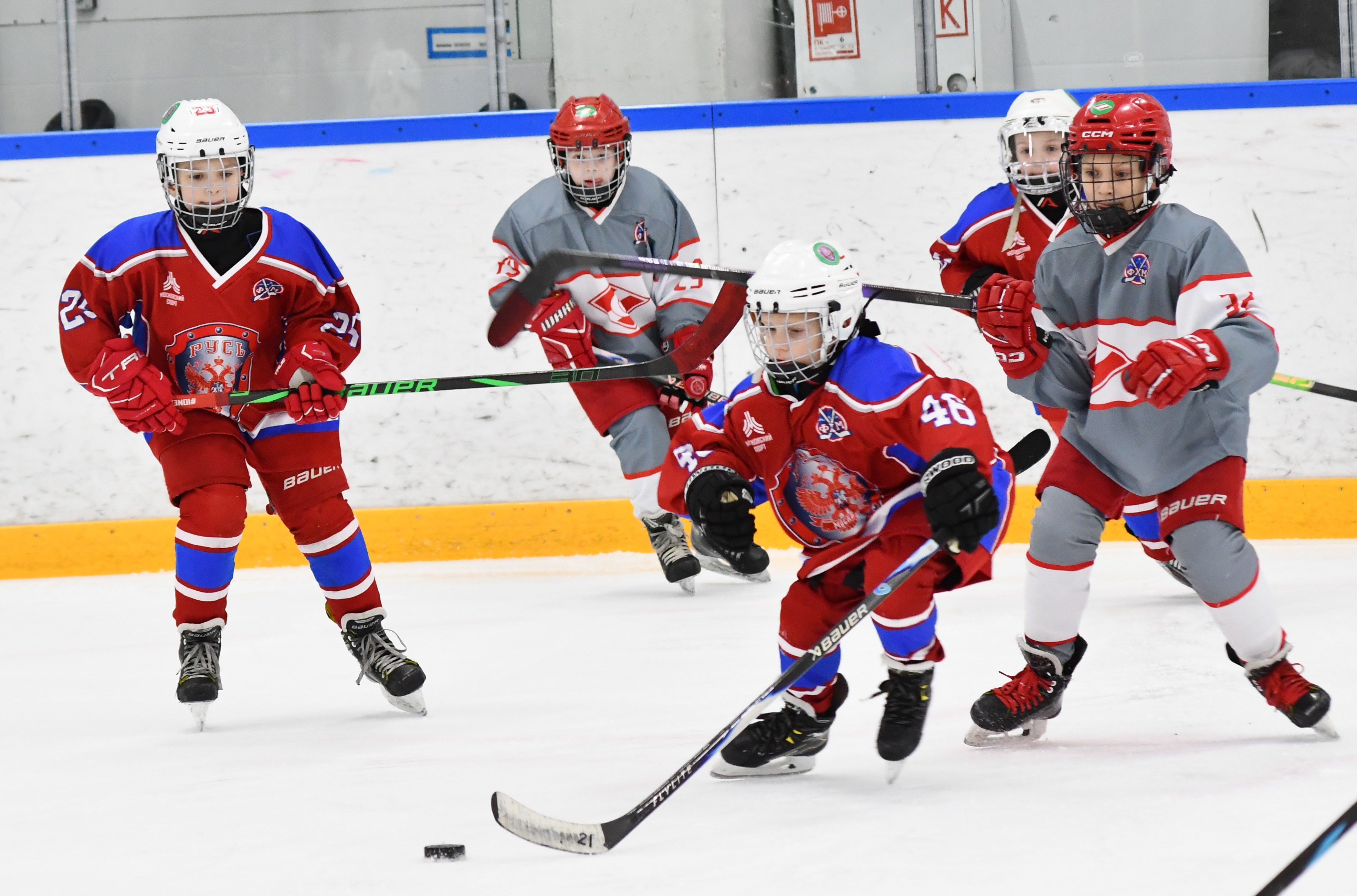 Фото: Финальный игровой день второго этапа Кубка Москвы среди команд 2017 года рождения 