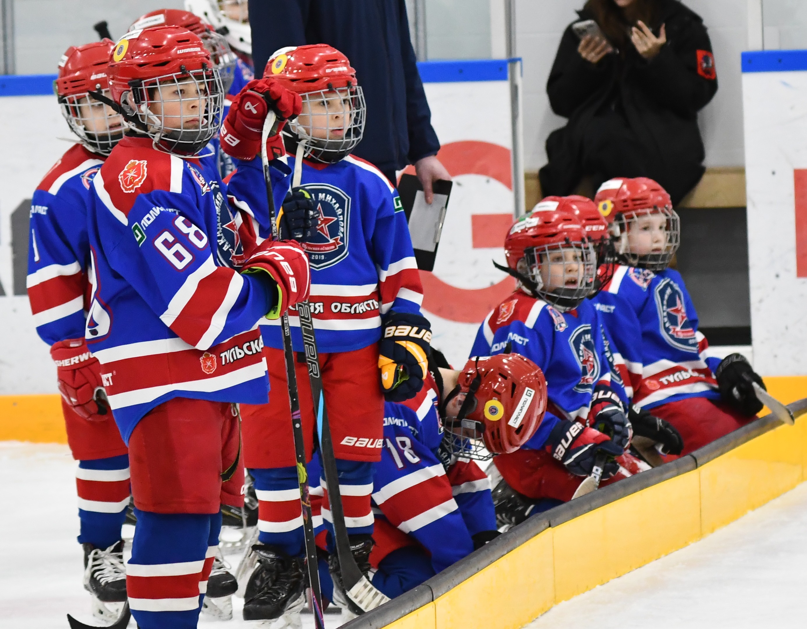 Фото: Финальный игровой день второго этапа Кубка Москвы среди команд 2017 года рождения 