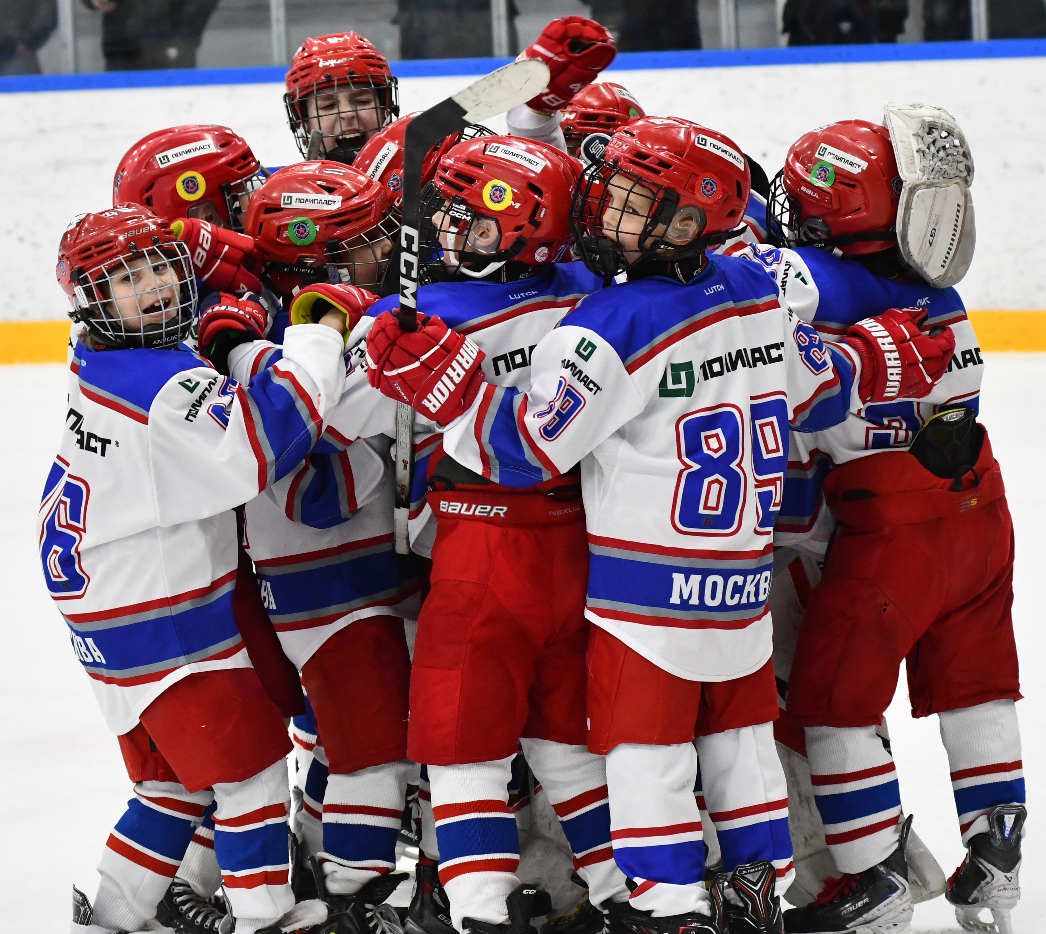 Фото: Финальный игровой день второго этапа Кубка Москвы среди команд 2017 года рождения 