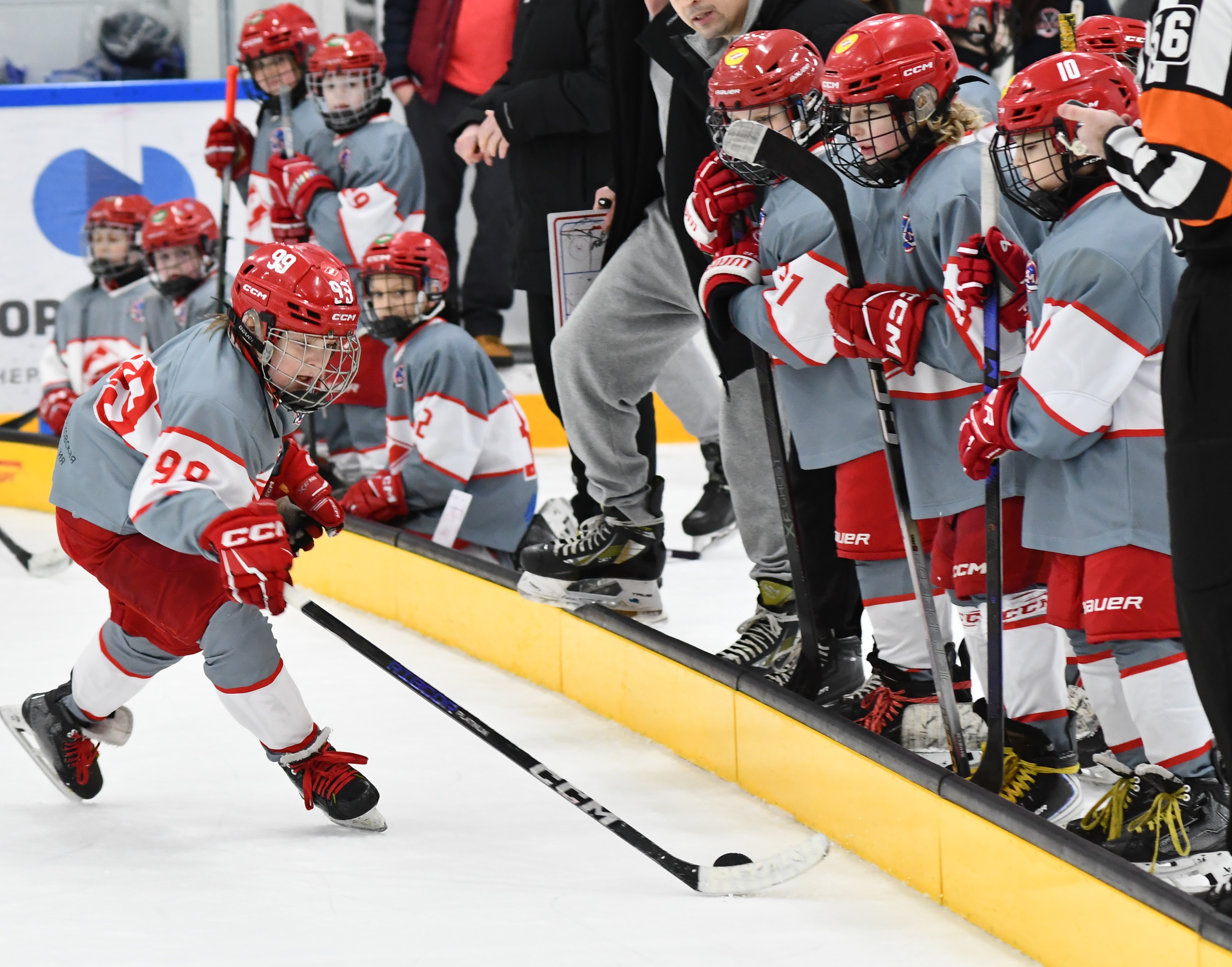 Фото: Финальный игровой день второго этапа Кубка Москвы среди команд 2017 года рождения 