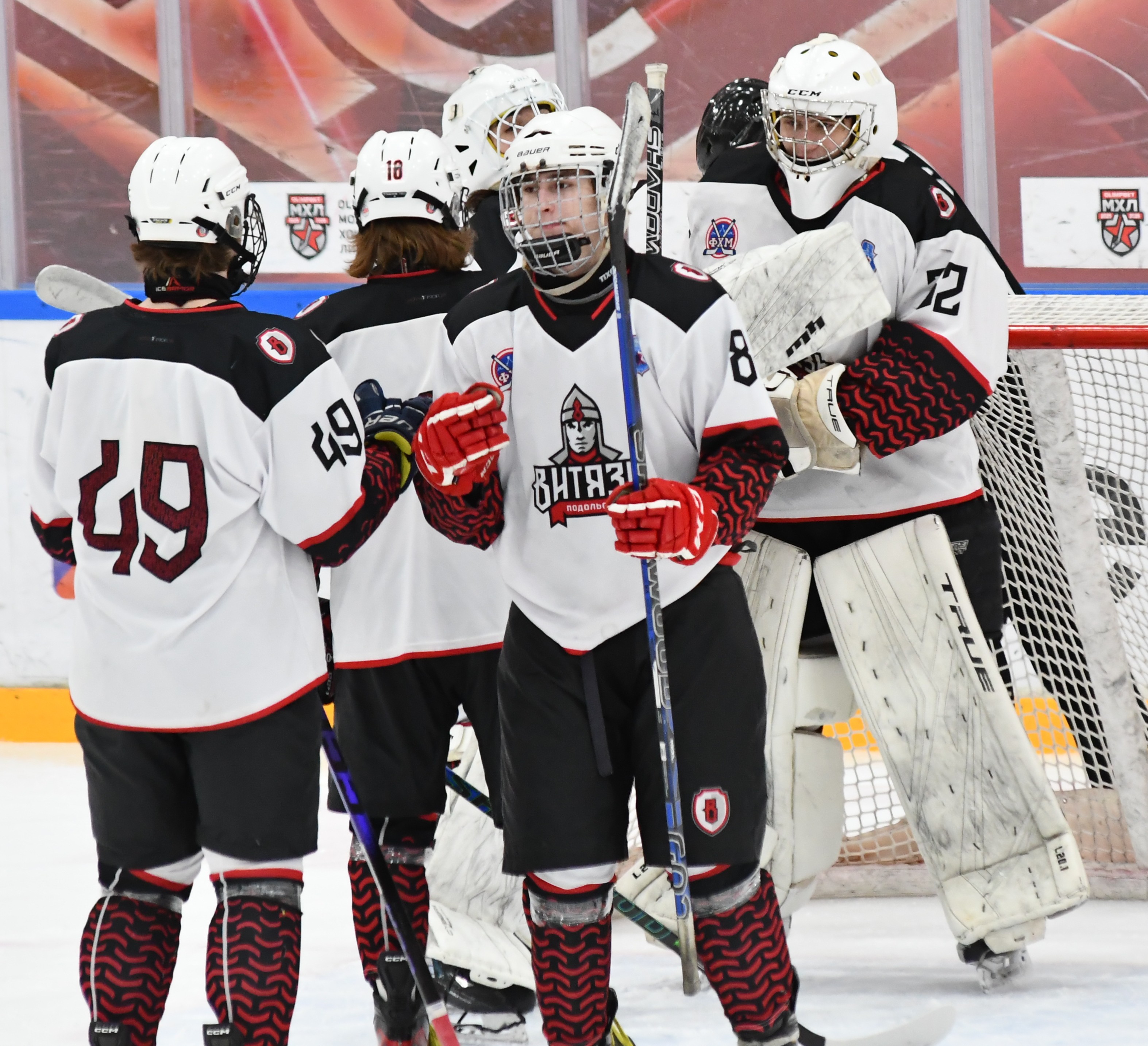 Фото: Спартак - Витязь Подольск, юниоры. Второй матч серии плей-офф за 3-е место