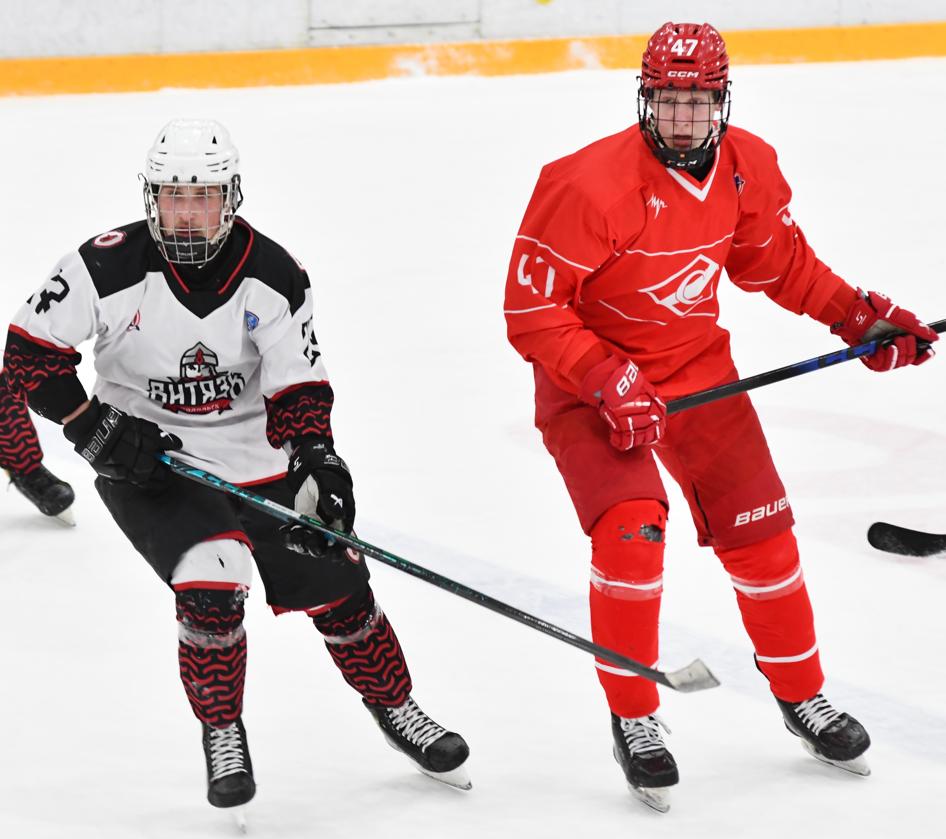 Фото: Спартак - Витязь Подольск, юниоры. Второй матч серии плей-офф за 3-е место