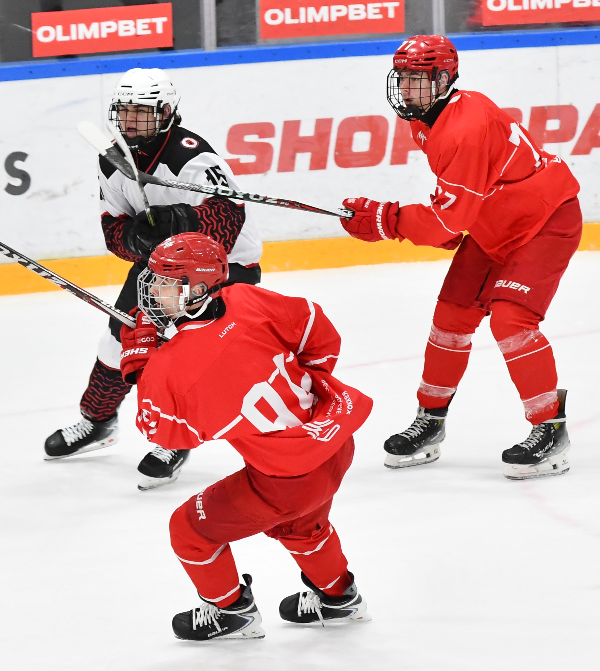 Фото: Спартак - Витязь Подольск, юниоры. Второй матч серии плей-офф за 3-е место