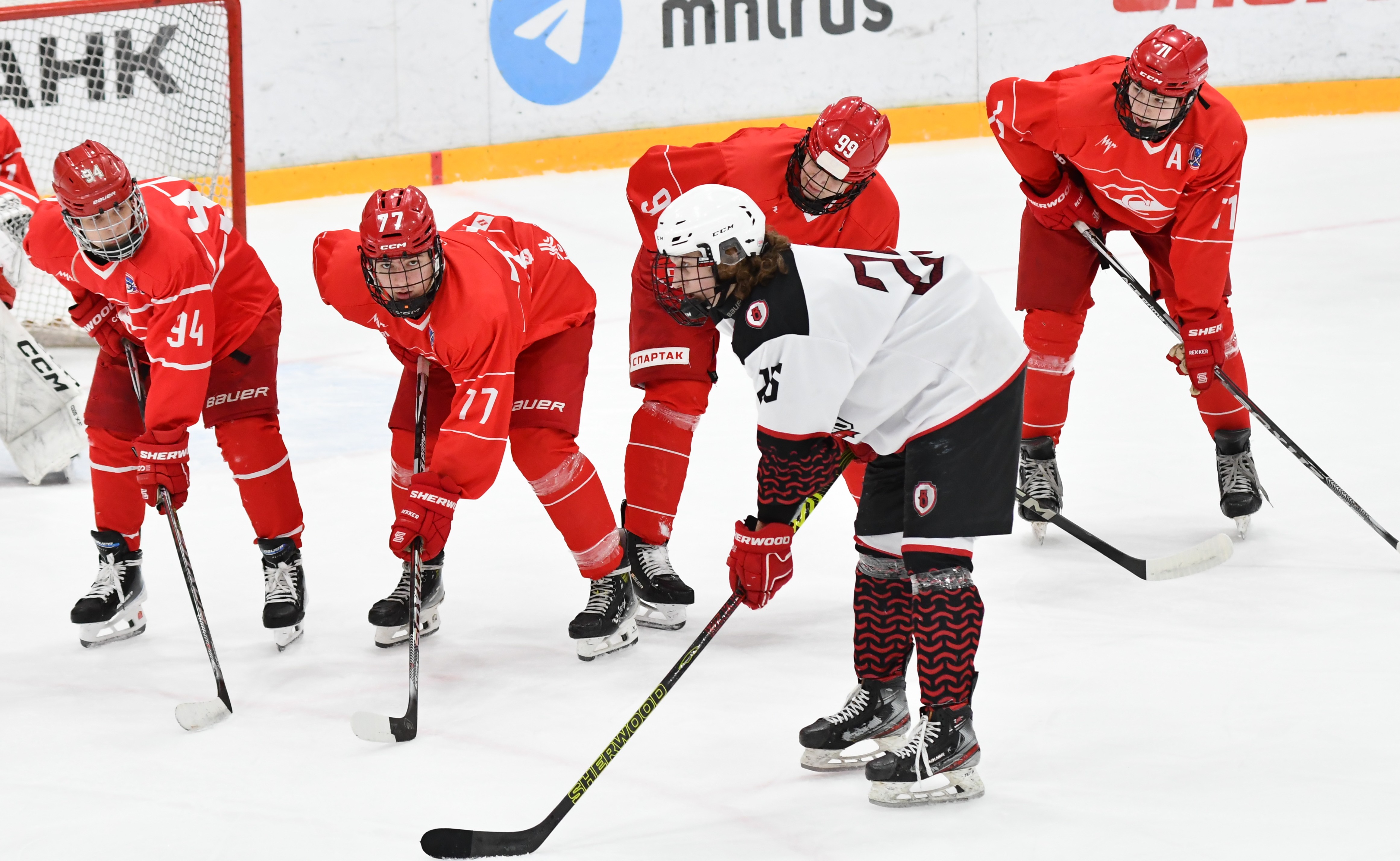 Фото: Спартак - Витязь Подольск, юниоры. Второй матч серии плей-офф за 3-е место