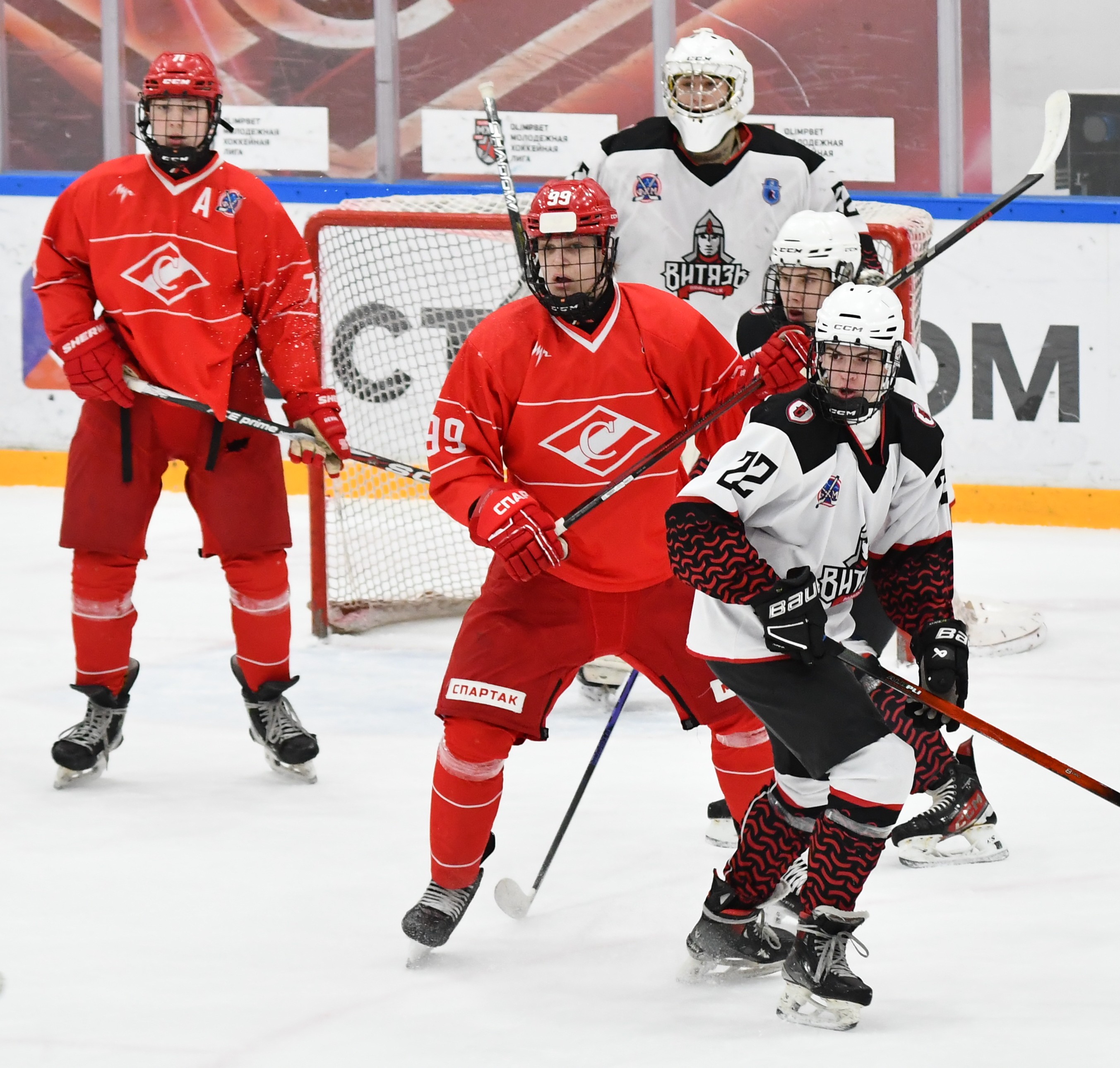 Фото: Спартак - Витязь Подольск, юниоры. Второй матч серии плей-офф за 3-е место